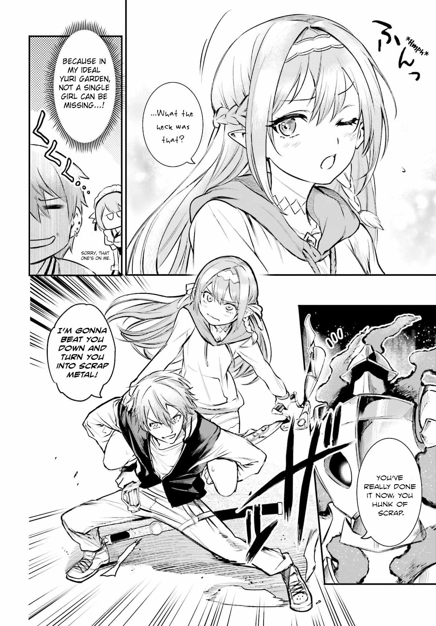The Only Thing I Must Do in an All-Girls Game World: I Got Reincarnated as the Guy Stuck Between Yuri Couples Chapter 2 - Page 24