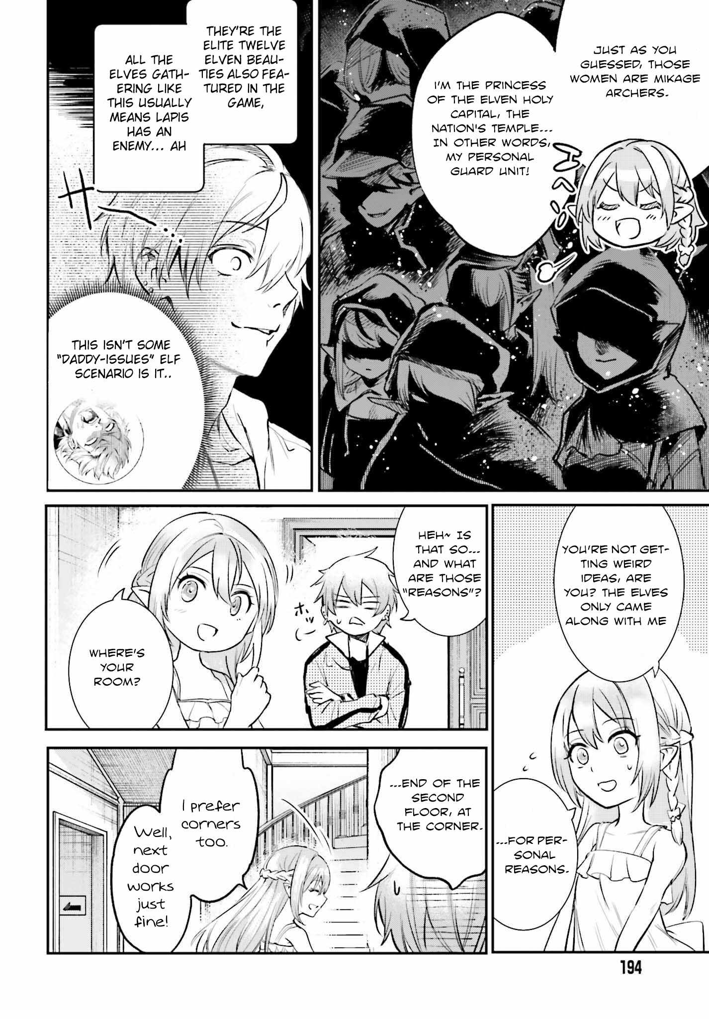 The Only Thing I Must Do in an All-Girls Game World: I Got Reincarnated as the Guy Stuck Between Yuri Couples Chapter 2 - Page 42