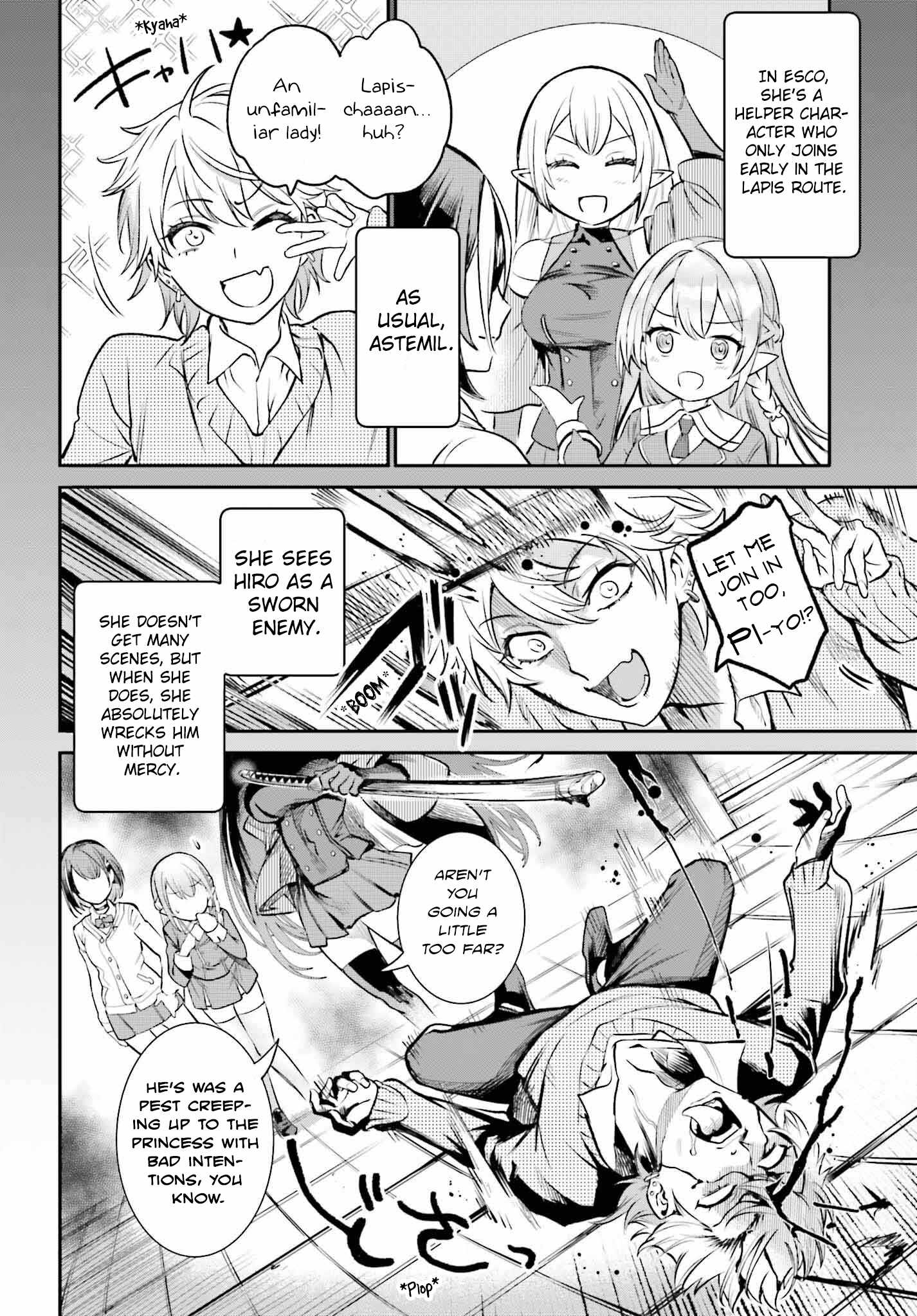 The Only Thing I Must Do in an All-Girls Game World: I Got Reincarnated as the Guy Stuck Between Yuri Couples Chapter 3 - Page 14