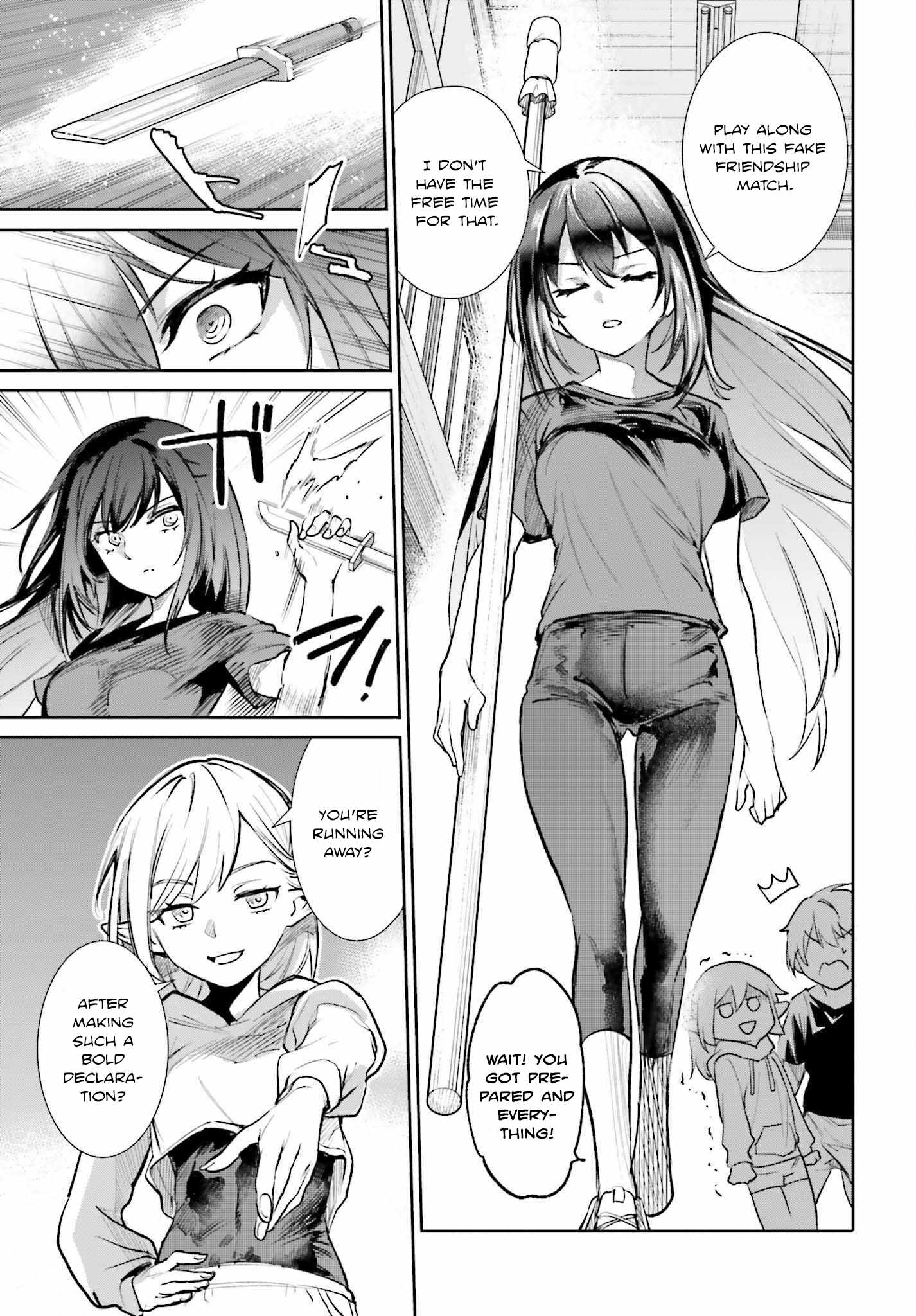 The Only Thing I Must Do in an All-Girls Game World: I Got Reincarnated as the Guy Stuck Between Yuri Couples Chapter 5 - Page 13