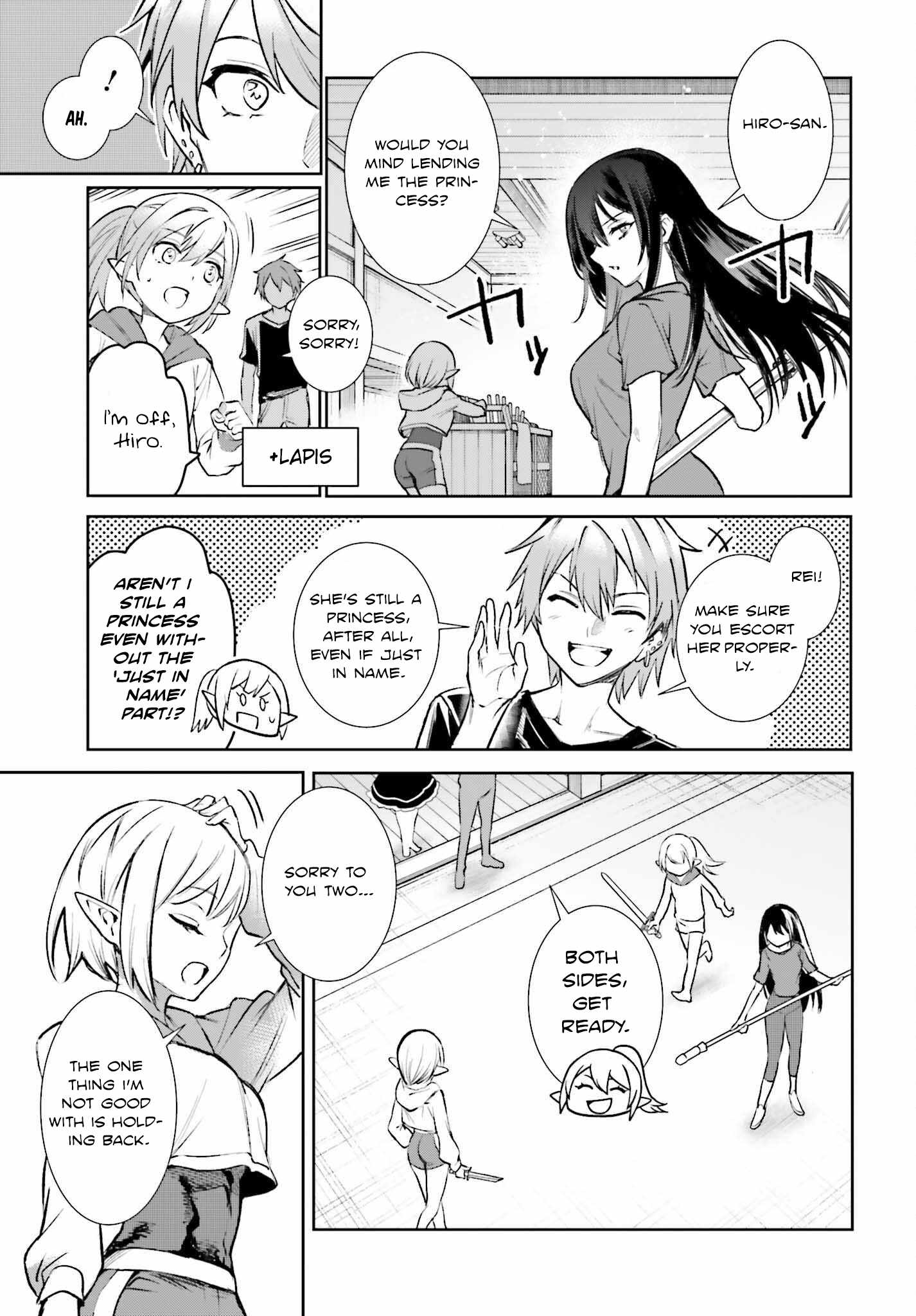 The Only Thing I Must Do in an All-Girls Game World: I Got Reincarnated as the Guy Stuck Between Yuri Couples Chapter 5 - Page 15