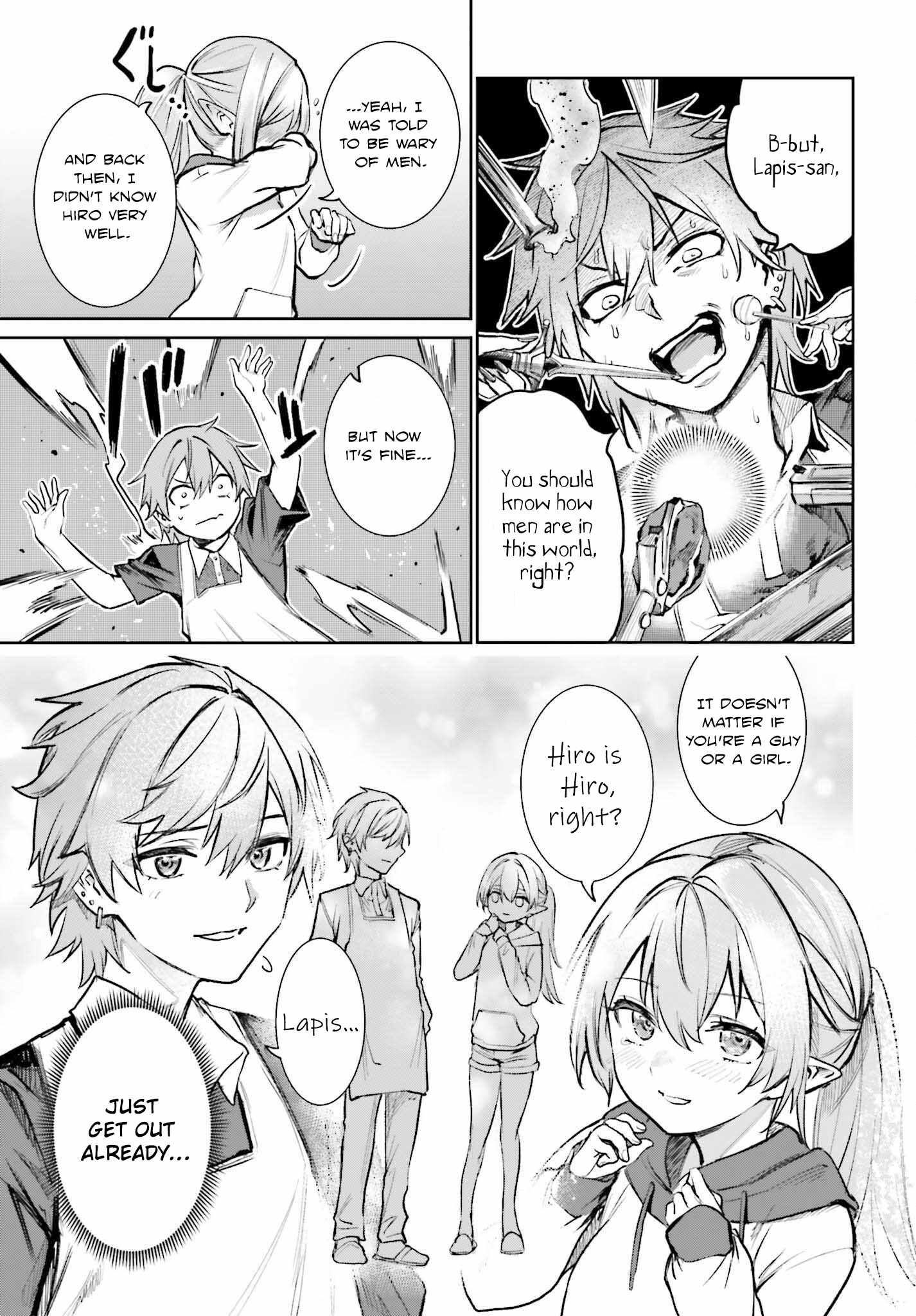 The Only Thing I Must Do in an All-Girls Game World: I Got Reincarnated as the Guy Stuck Between Yuri Couples Chapter 6 - Page 23