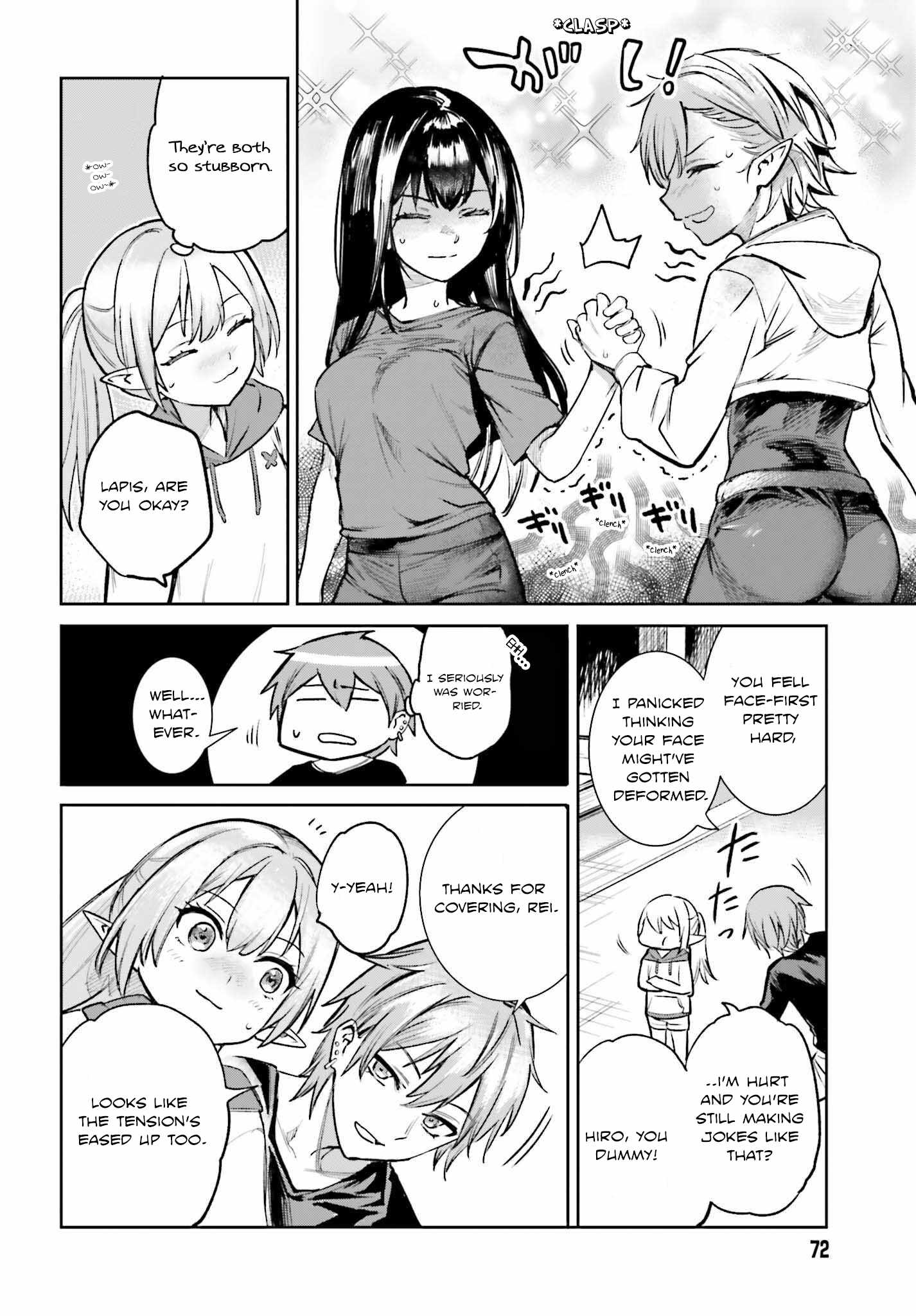 The Only Thing I Must Do in an All-Girls Game World: I Got Reincarnated as the Guy Stuck Between Yuri Couples Chapter 6 - Page 4