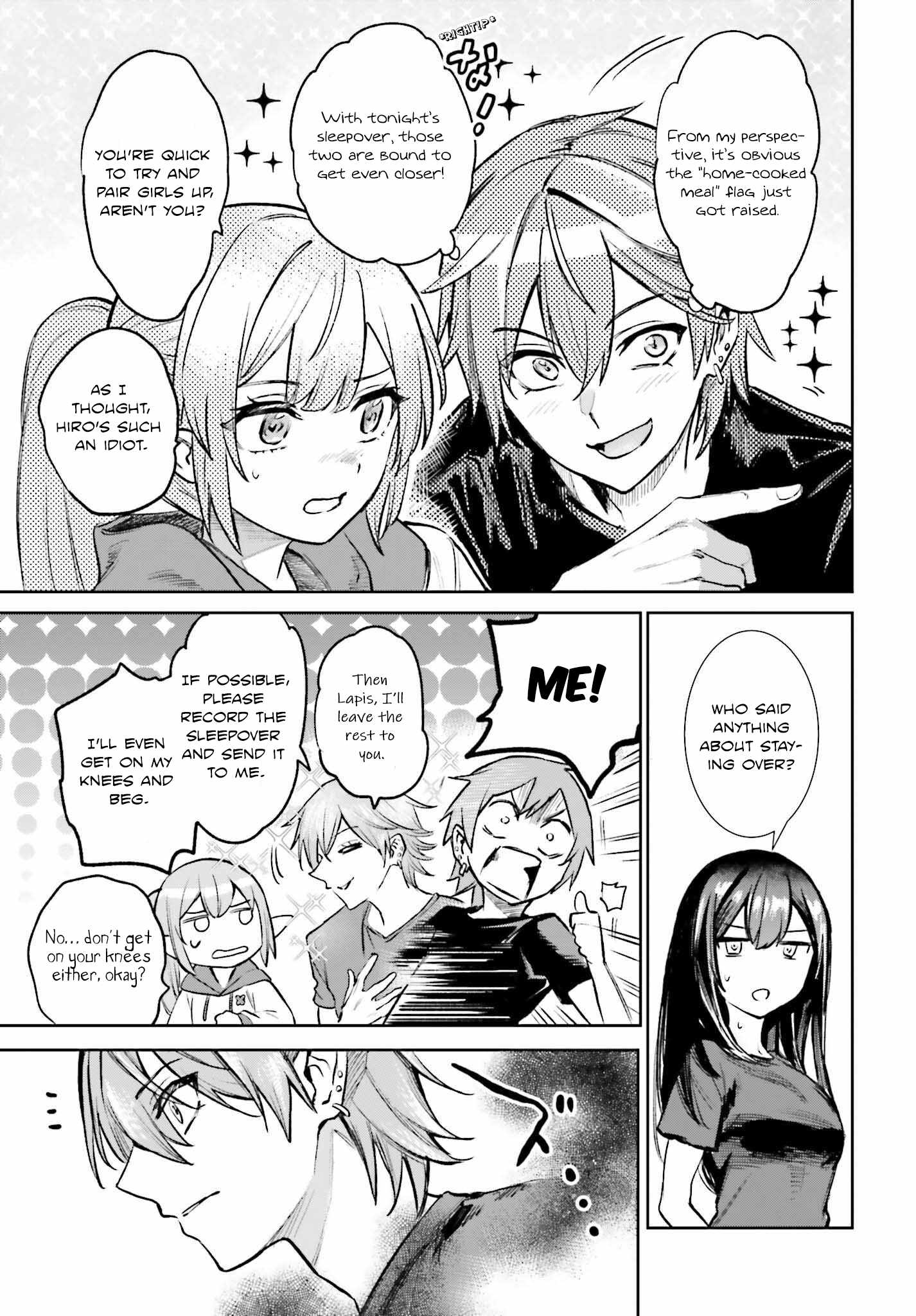 The Only Thing I Must Do in an All-Girls Game World: I Got Reincarnated as the Guy Stuck Between Yuri Couples Chapter 6 - Page 5