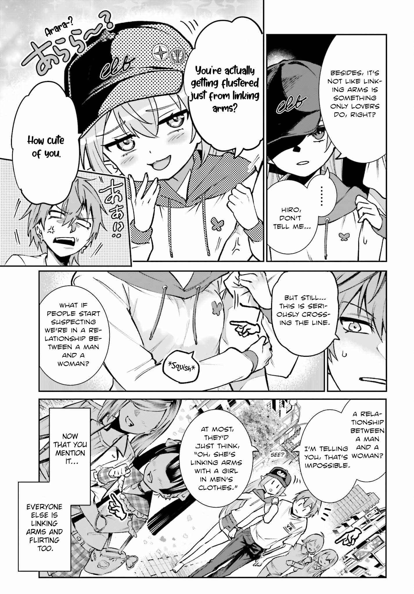 The Only Thing I Must Do in an All-Girls Game World: I Got Reincarnated as the Guy Stuck Between Yuri Couples Chapter 7 - Page 5