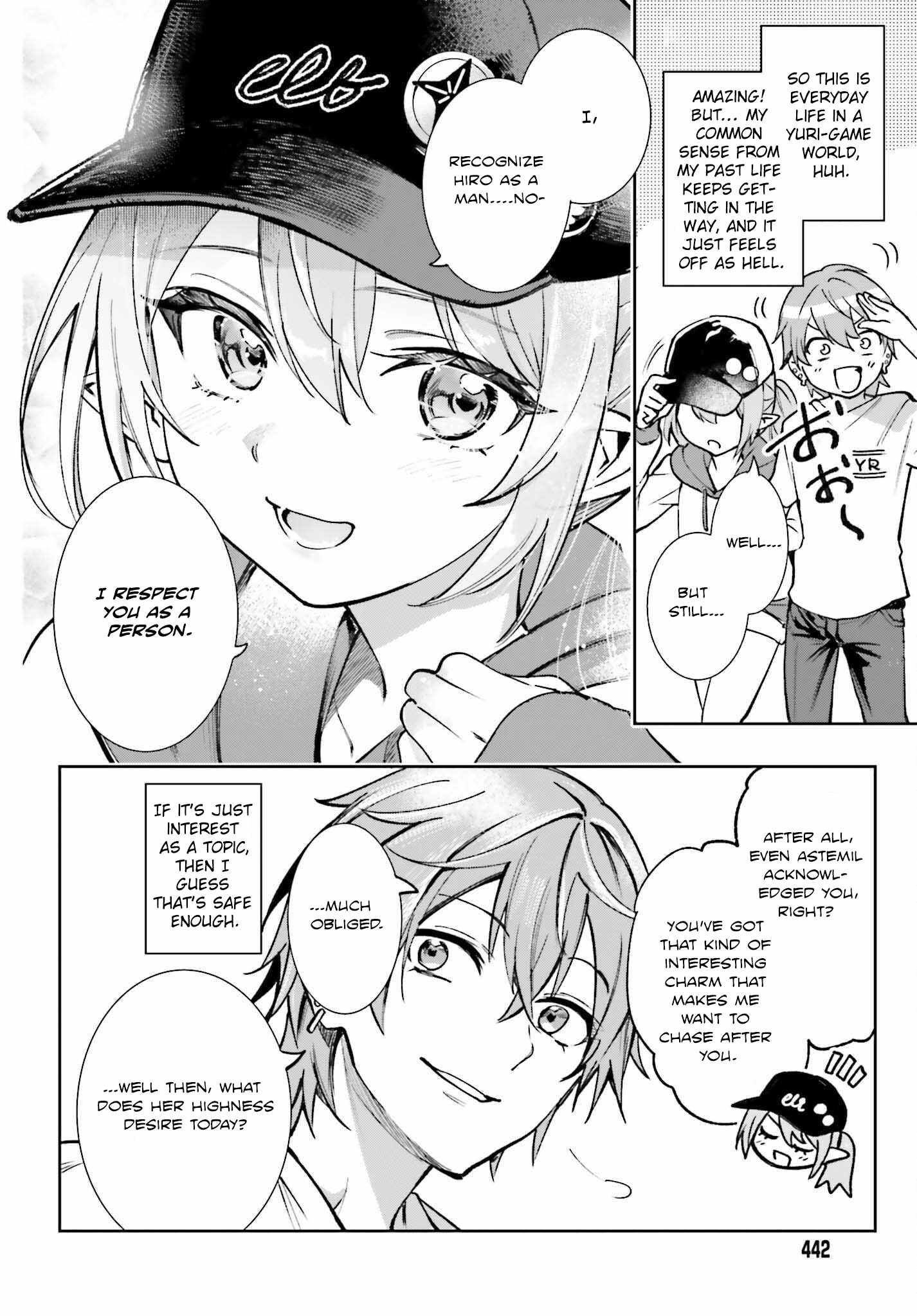 The Only Thing I Must Do in an All-Girls Game World: I Got Reincarnated as the Guy Stuck Between Yuri Couples Chapter 7 - Page 6