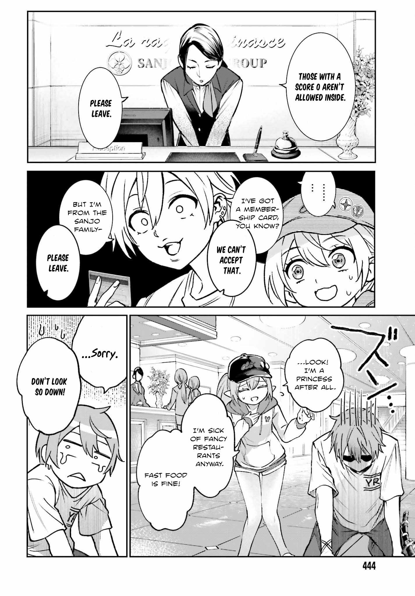 The Only Thing I Must Do in an All-Girls Game World: I Got Reincarnated as the Guy Stuck Between Yuri Couples Chapter 7 - Page 8