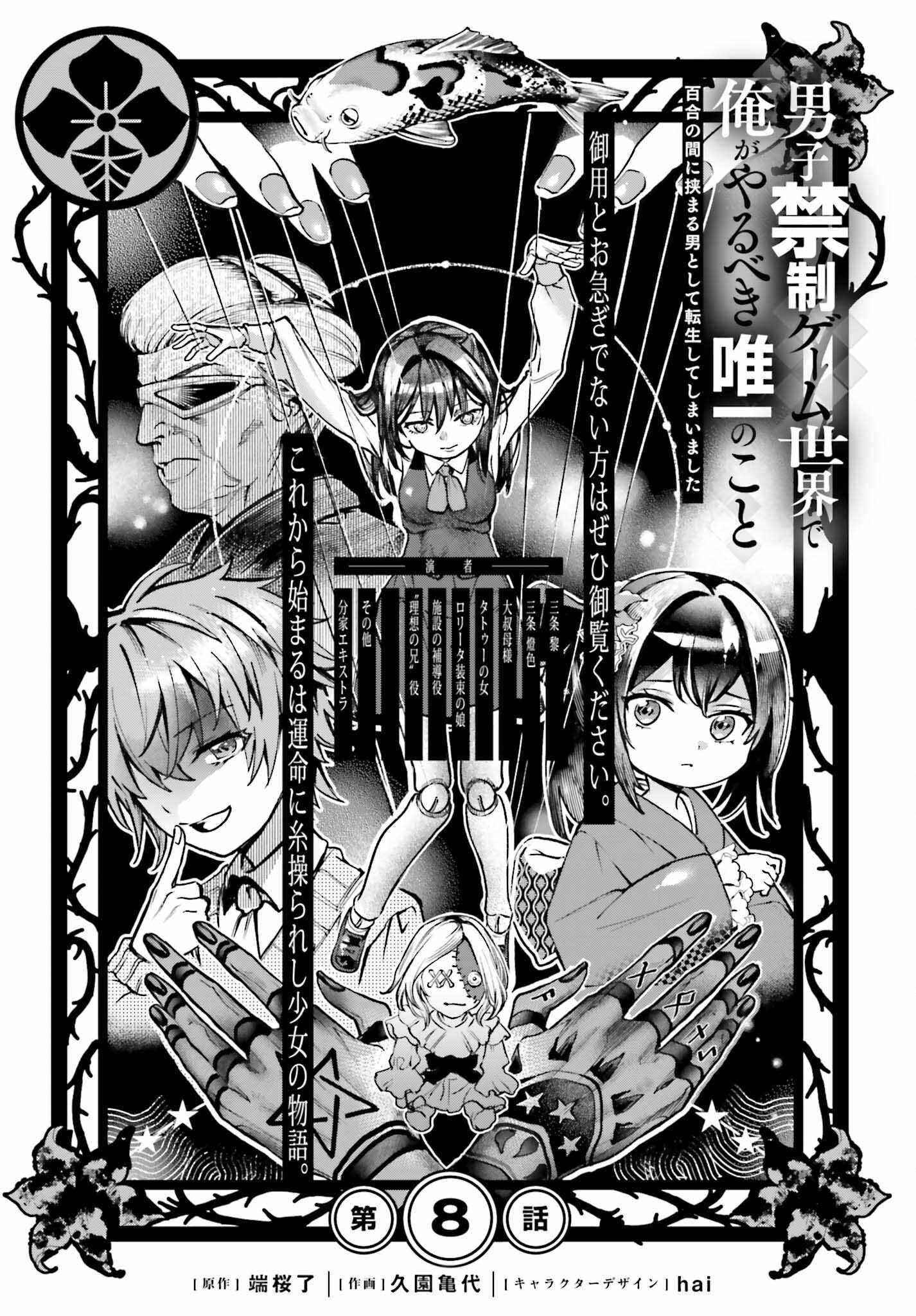 The Only Thing I Must Do in an All-Girls Game World: I Got Reincarnated as the Guy Stuck Between Yuri Couples Chapter 8 - Page 2