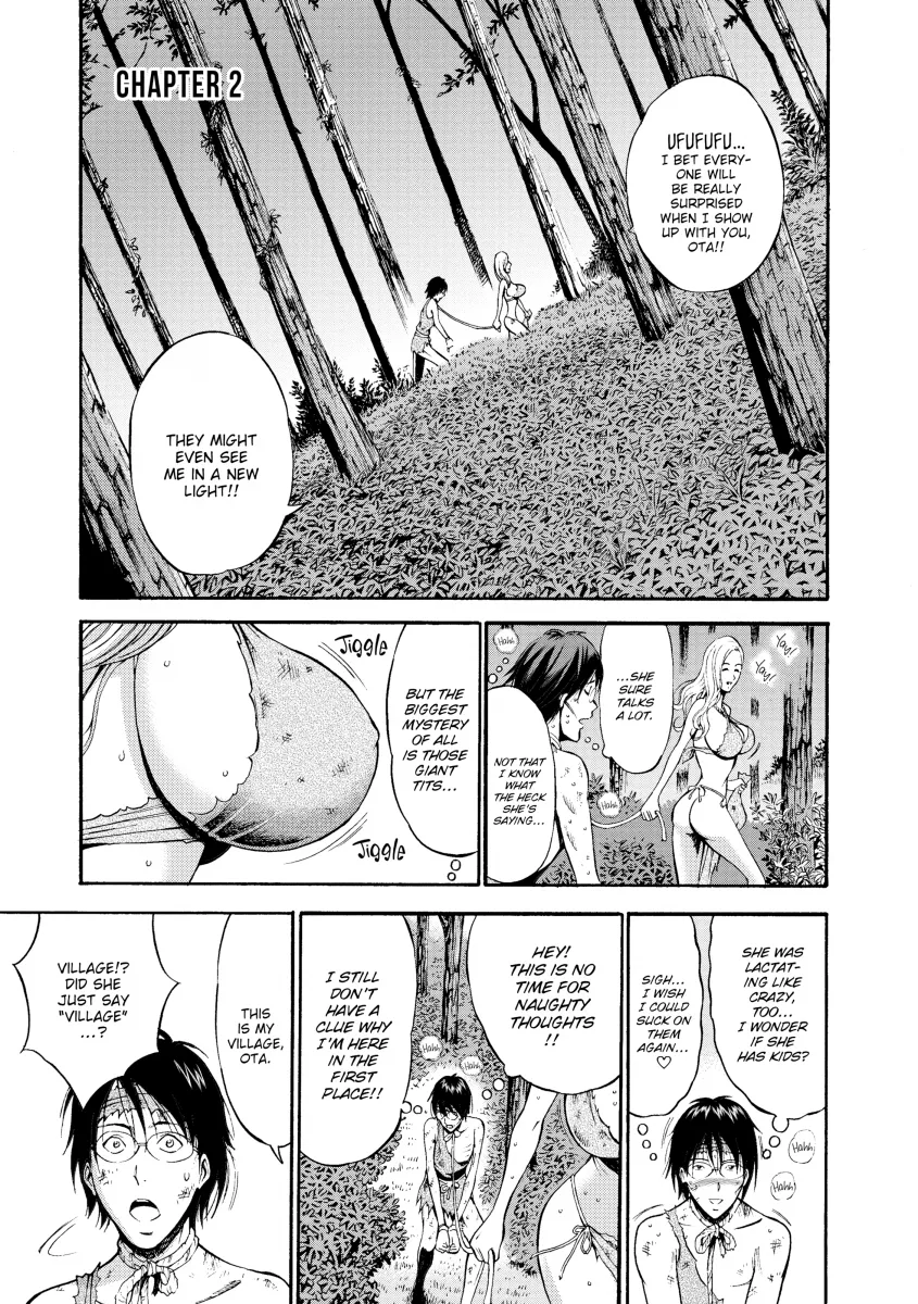 The Otaku in 10000 B.C. Chapter 2 - Page 1
