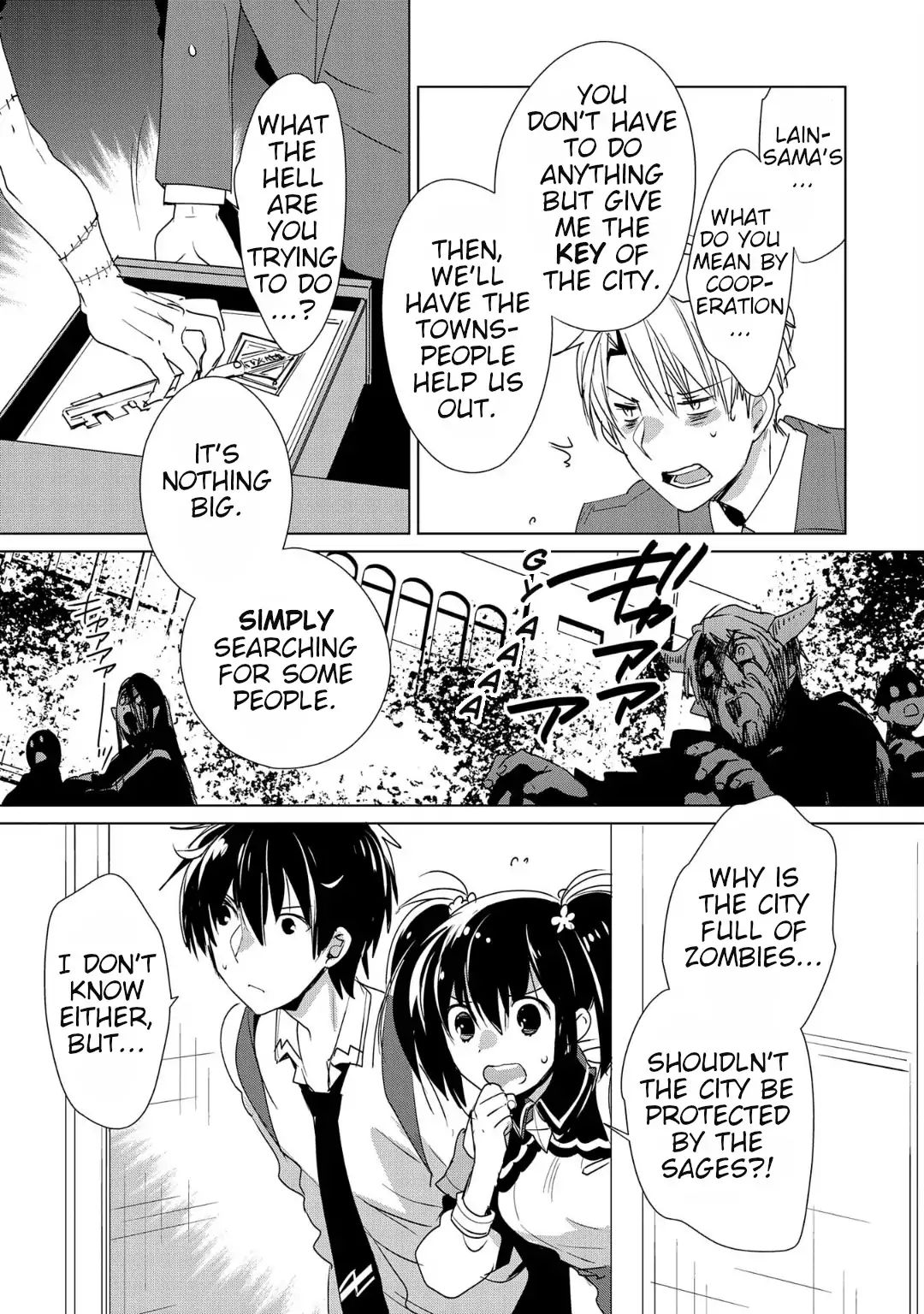 The Other World Doesn’t Stand a Chance Against the Power of Instant Death Chapter 11 - Page 13