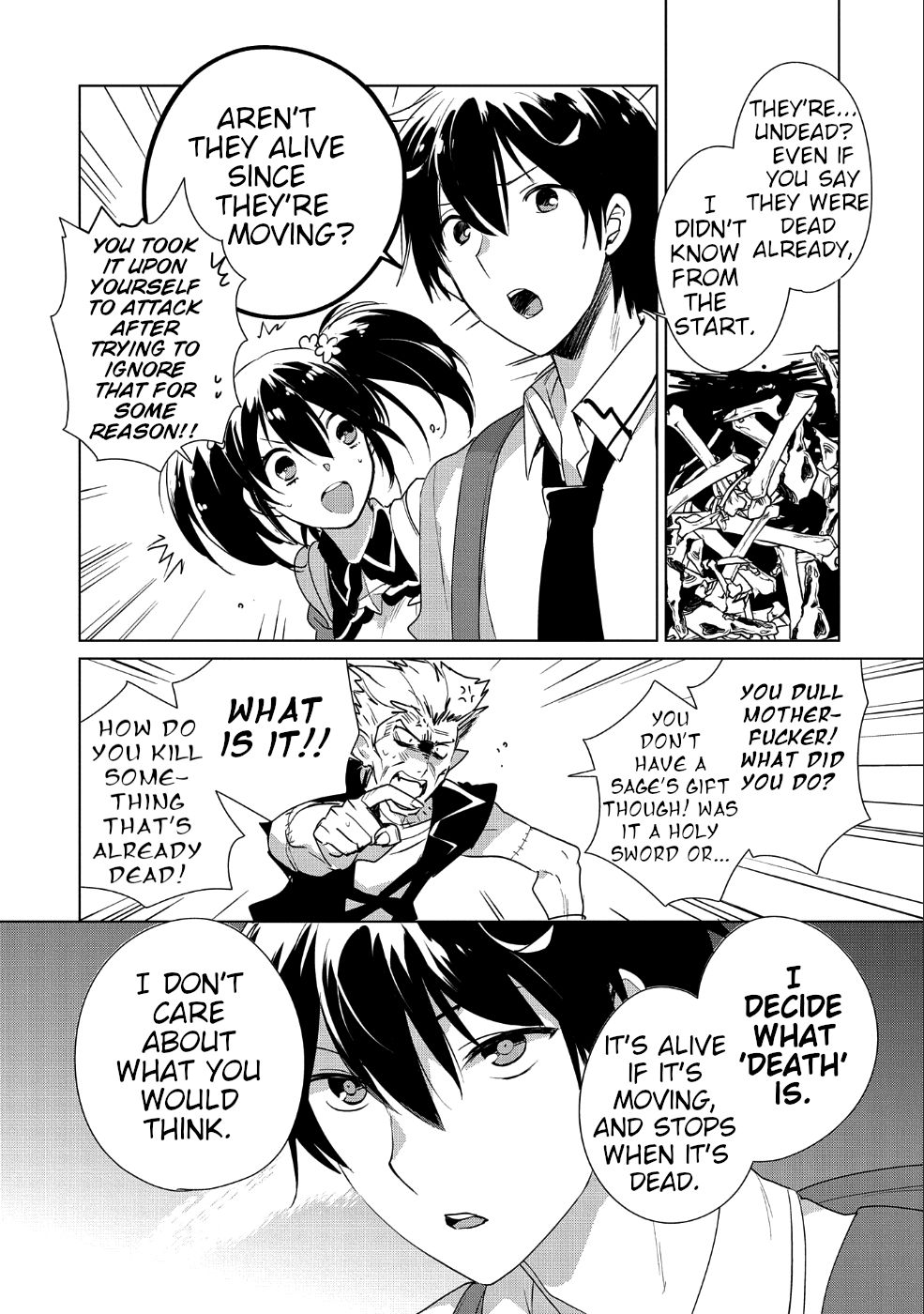 The Other World Doesn’t Stand a Chance Against the Power of Instant Death Chapter 12 - Page 2