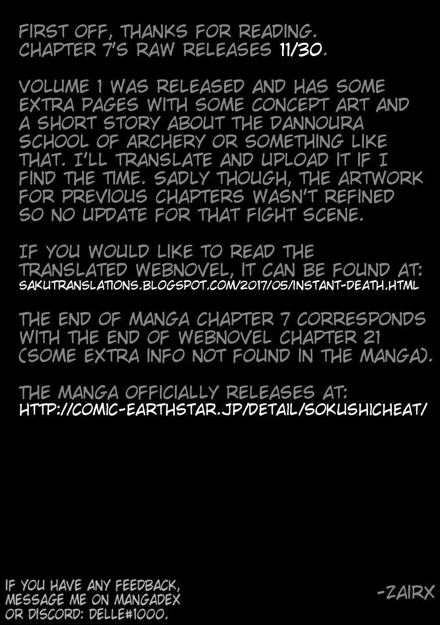 The Other World Doesn’t Stand a Chance Against the Power of Instant Death Chapter 7 - Page 23