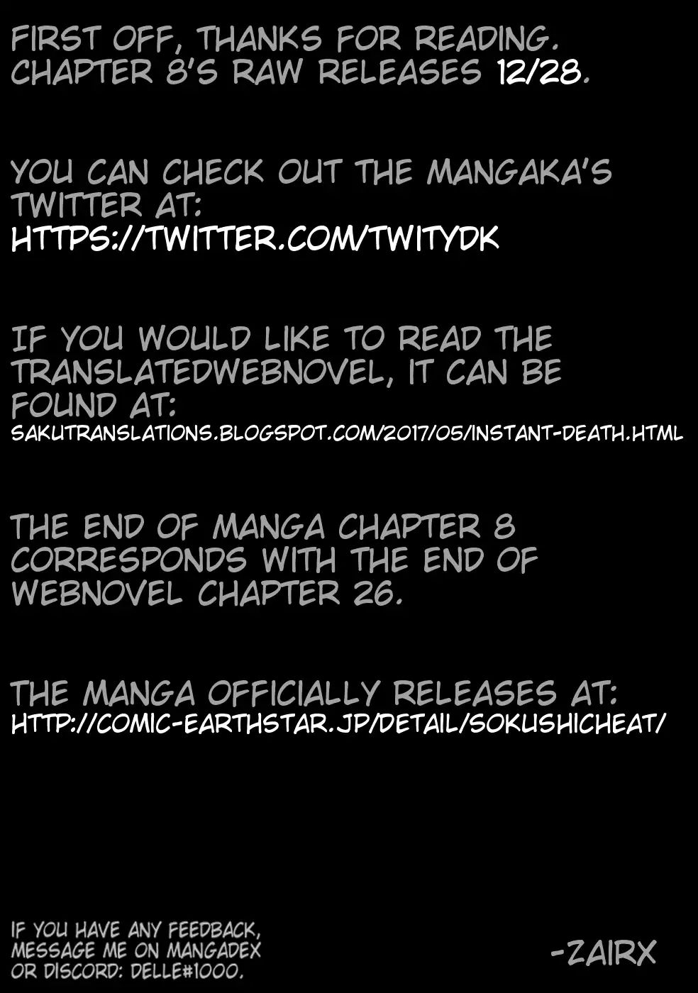 The Other World Doesn’t Stand a Chance Against the Power of Instant Death Chapter 8 - Page 29