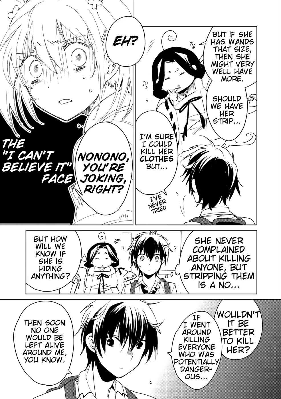 The Other World Doesn’t Stand a Chance Against the Power of Instant Death Chapter 9 - Page 24