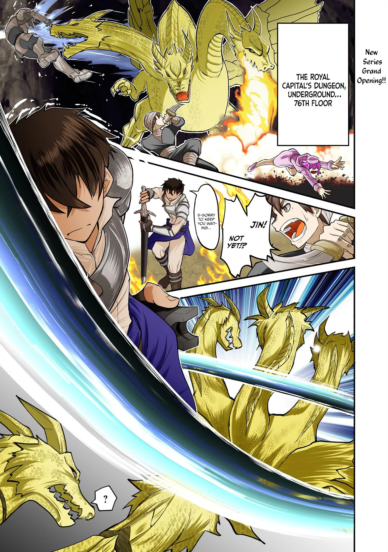 The Outcast Swordsman, Drawn to Power, Masters the Hidden Dungeon Chapter 1 - Page 1