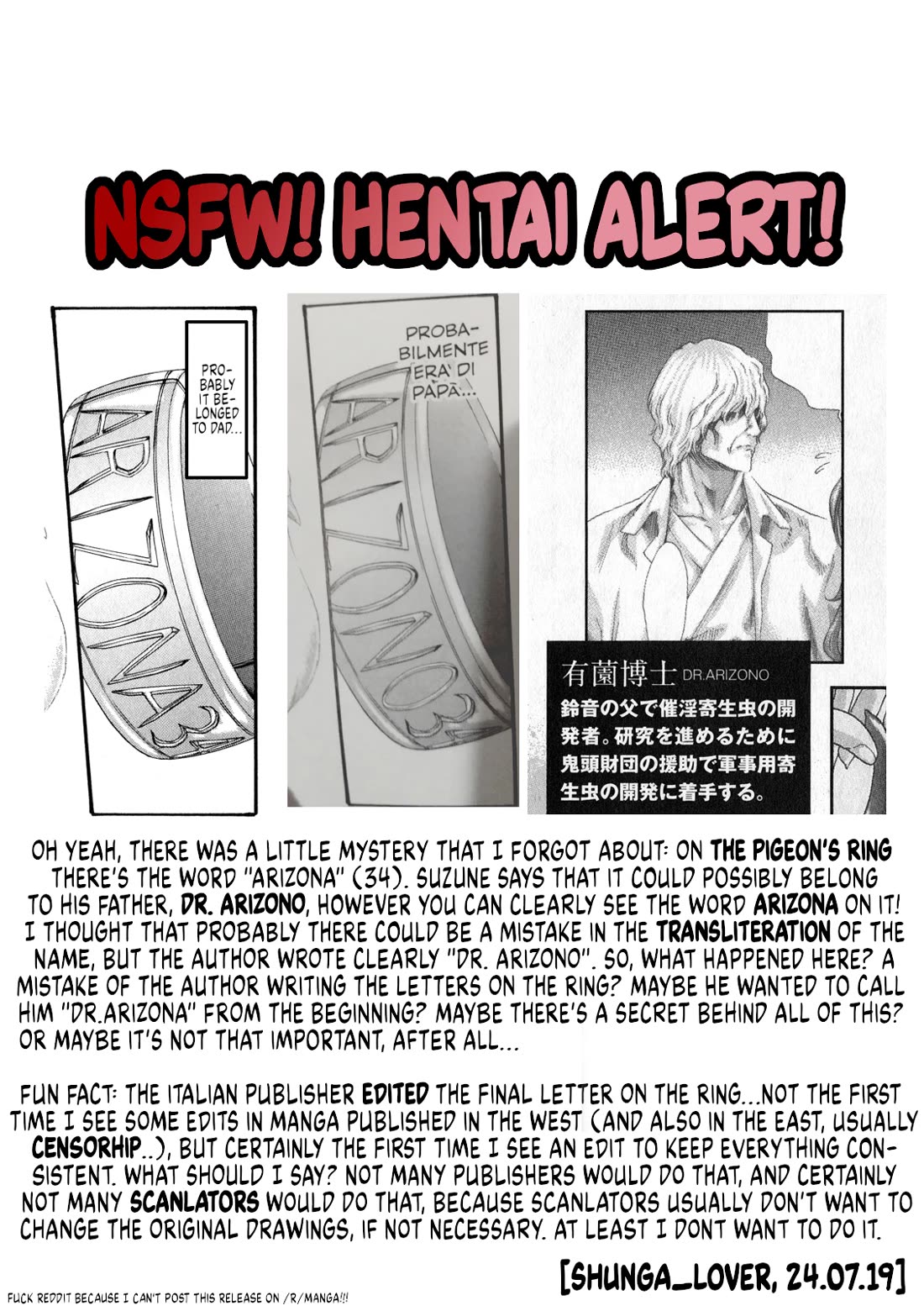 The Parasite Doctor Suzune Chapter 49 - Page 0