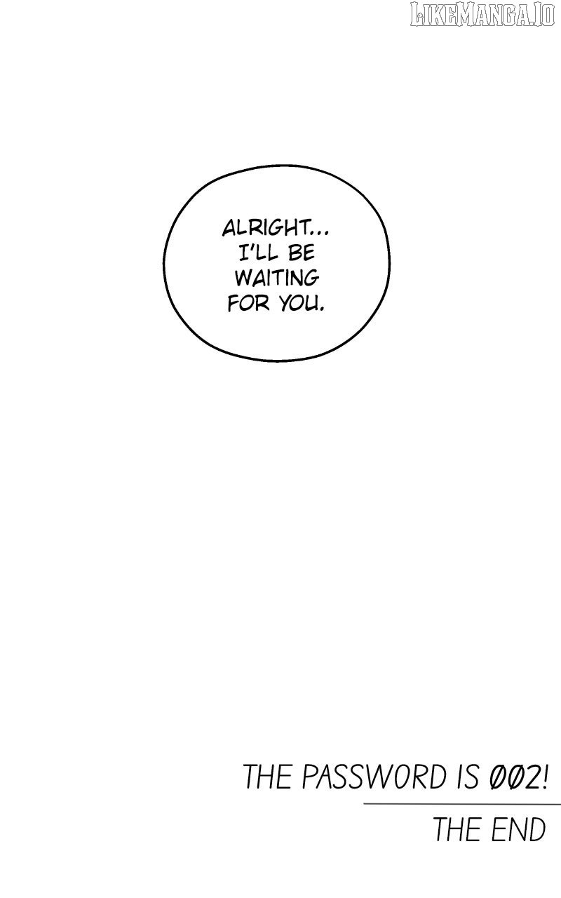 The Password Is 002! Chapter 59 - Page 104