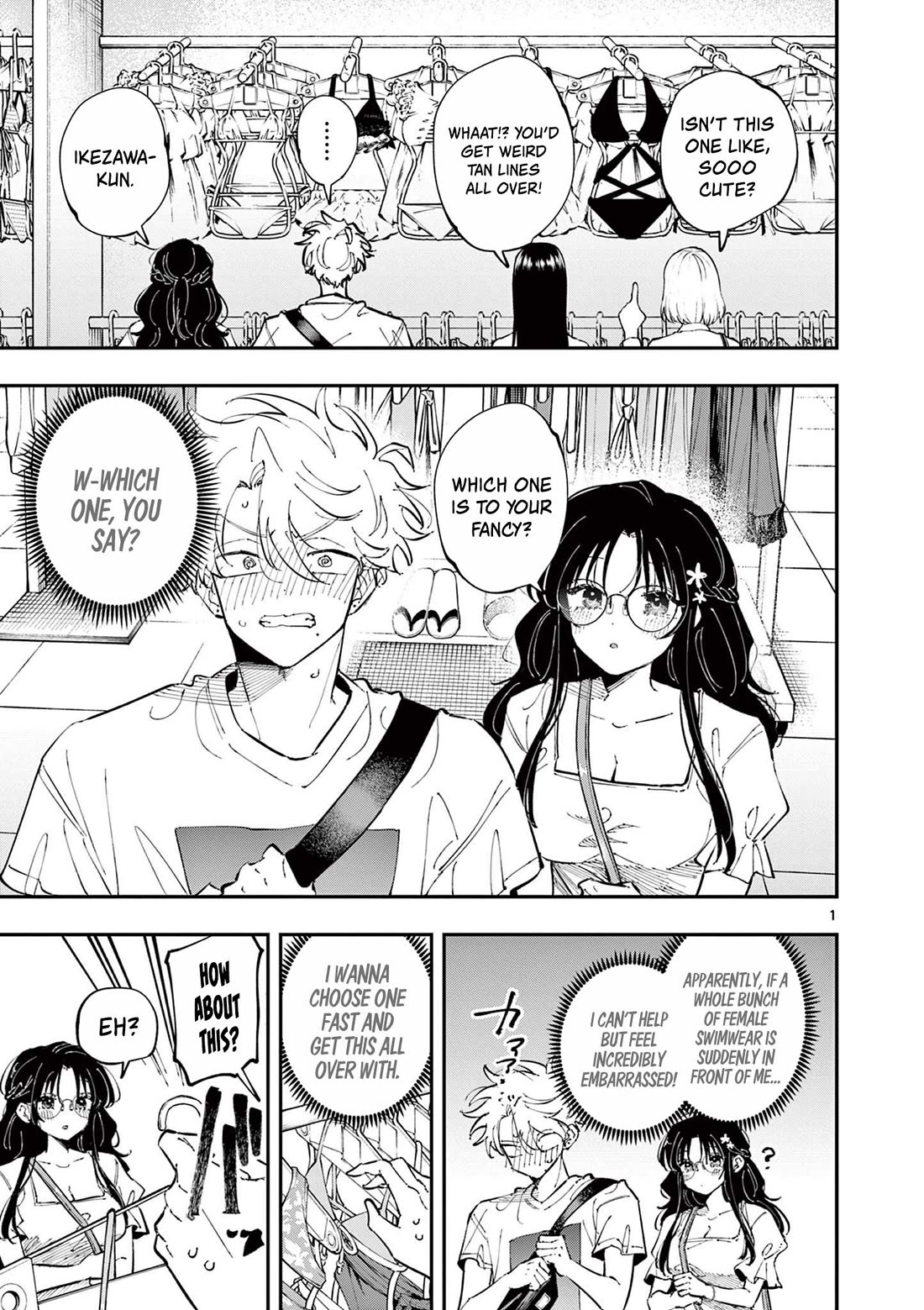 The Person Sitting Next to Me Looking at Me with Perverted Eyes Chapter 62 - Page 0
