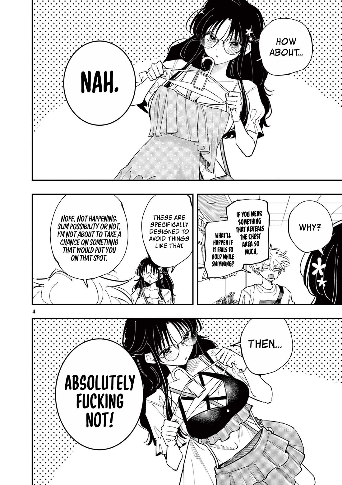 The Person Sitting Next to Me Looking at Me with Perverted Eyes Chapter 62 - Page 3