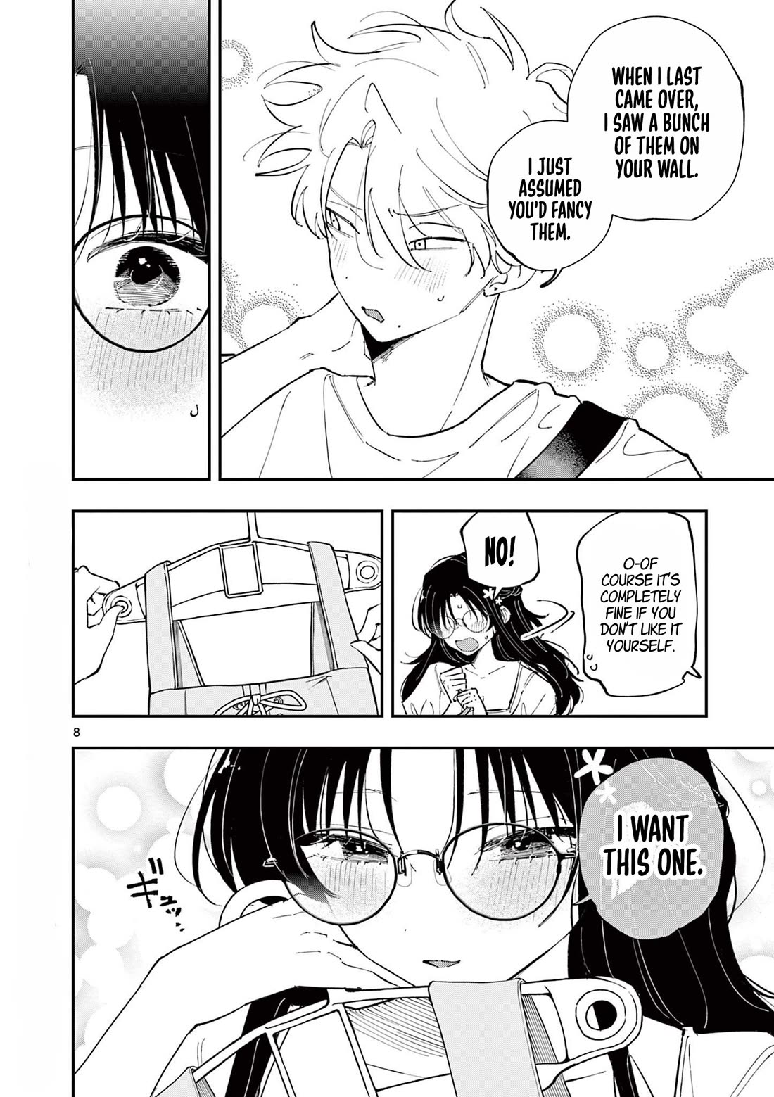 The Person Sitting Next to Me Looking at Me with Perverted Eyes Chapter 62 - Page 7
