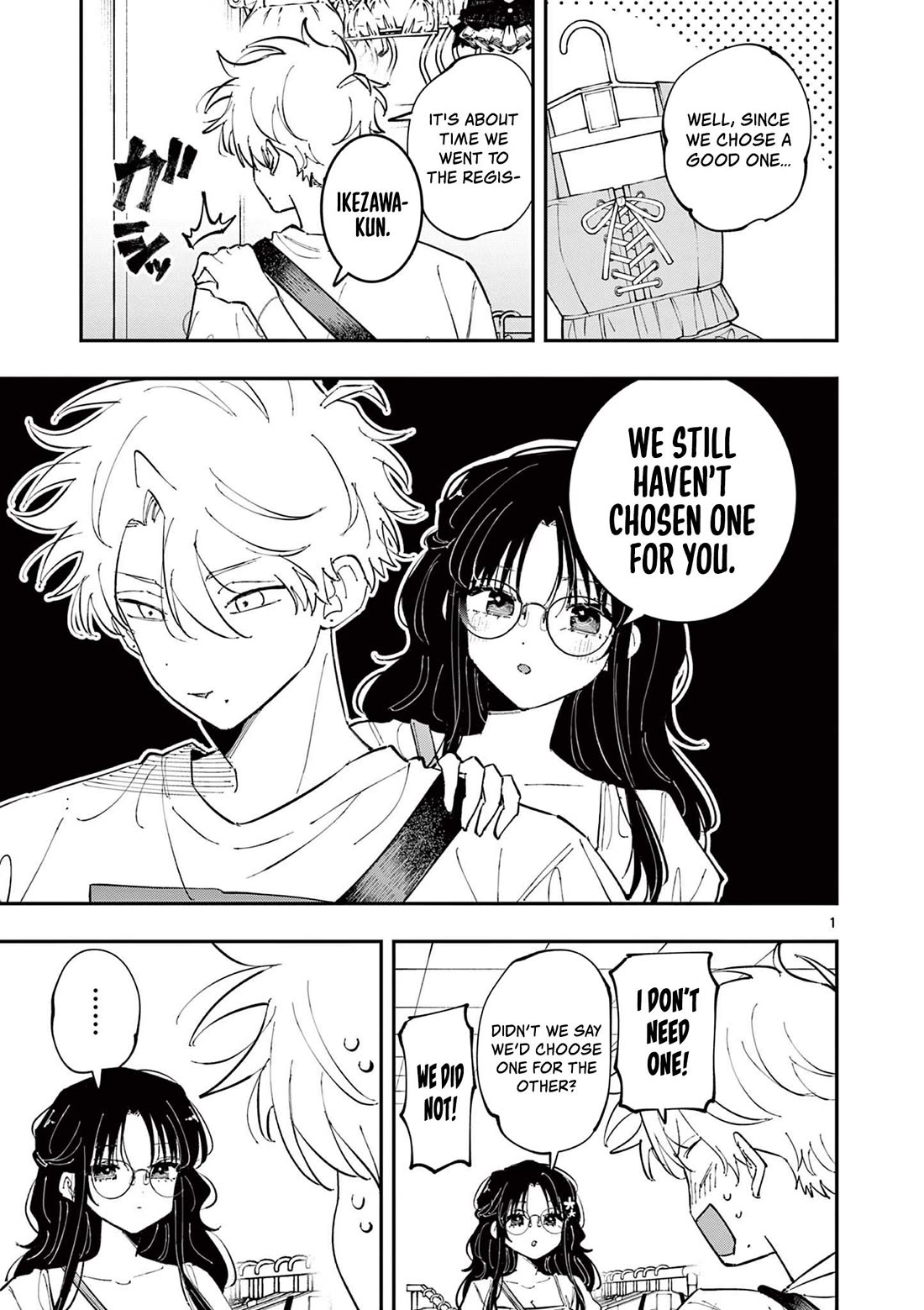 The Person Sitting Next to Me Looking at Me with Perverted Eyes Chapter 63 - Page 0