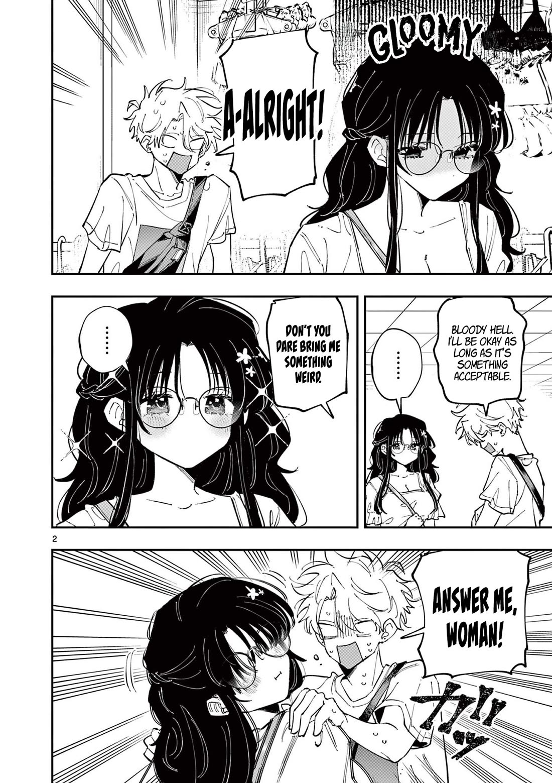The Person Sitting Next to Me Looking at Me with Perverted Eyes Chapter 63 - Page 1