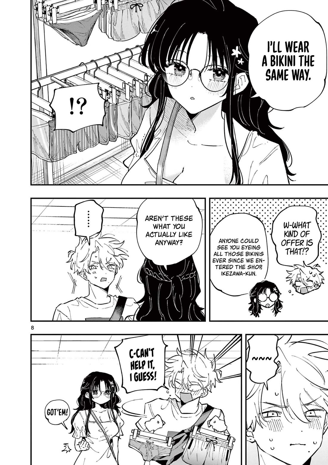 The Person Sitting Next to Me Looking at Me with Perverted Eyes Chapter 63 - Page 7