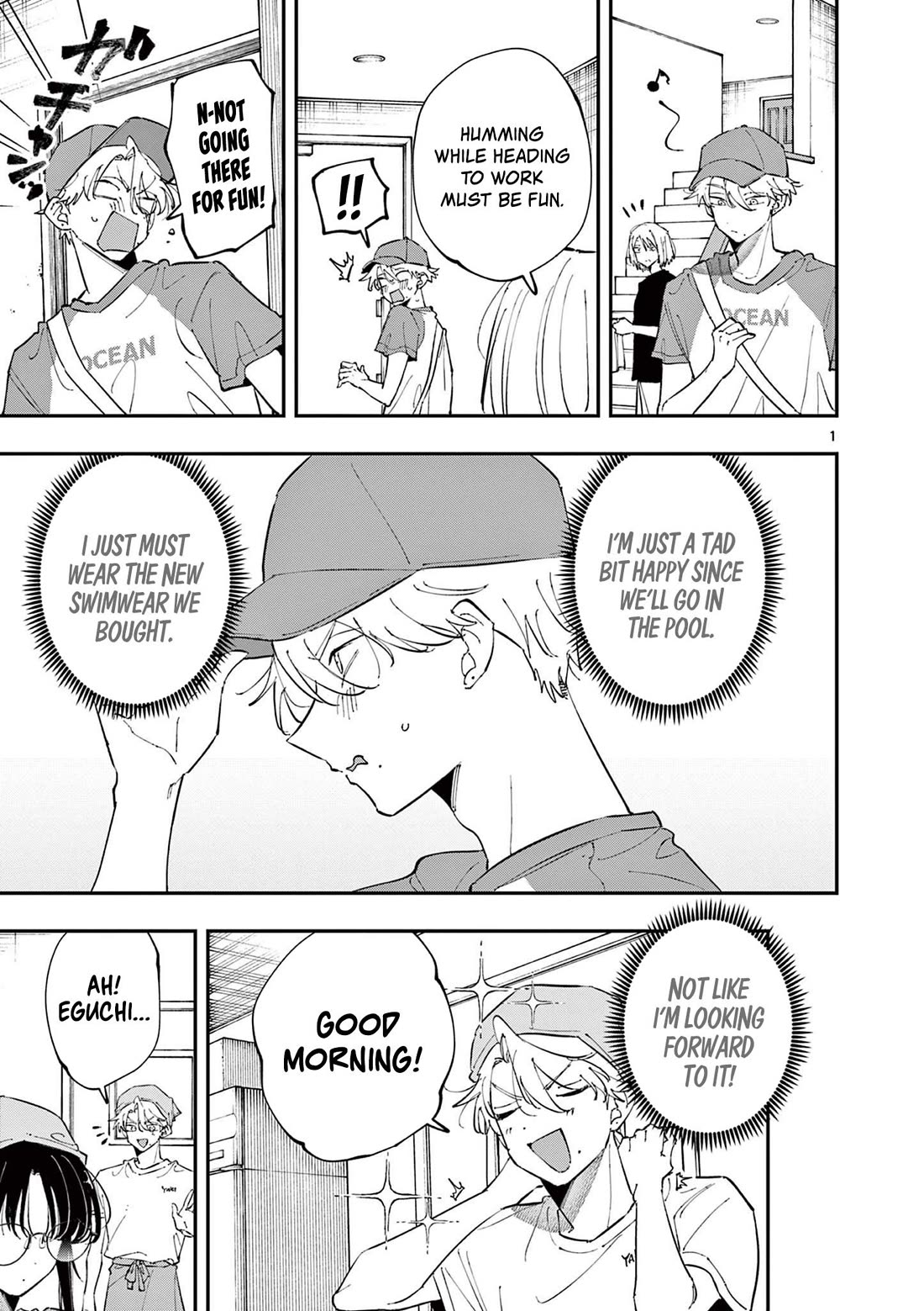 The Person Sitting Next to Me Looking at Me with Perverted Eyes Chapter 66 - Page 1