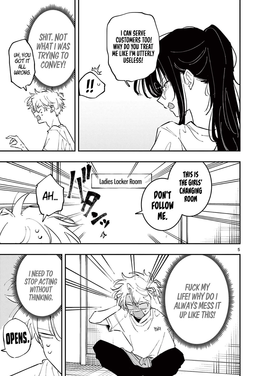 The Person Sitting Next to Me Looking at Me with Perverted Eyes Chapter 66 - Page 5