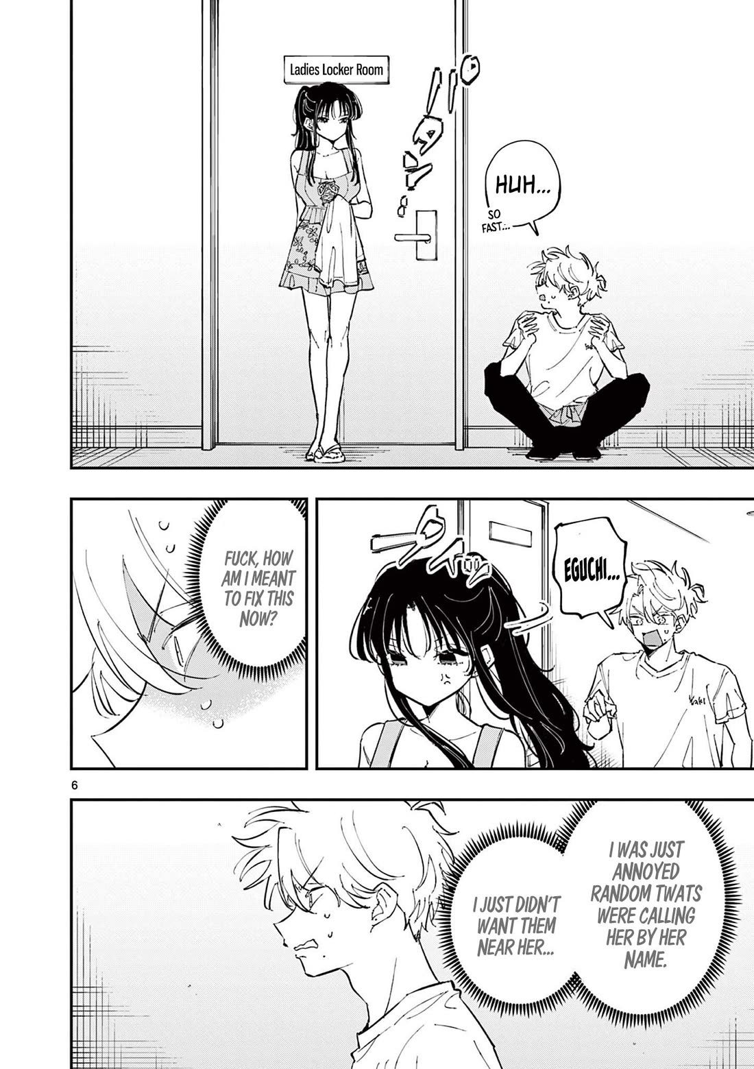 The Person Sitting Next to Me Looking at Me with Perverted Eyes Chapter 66 - Page 6