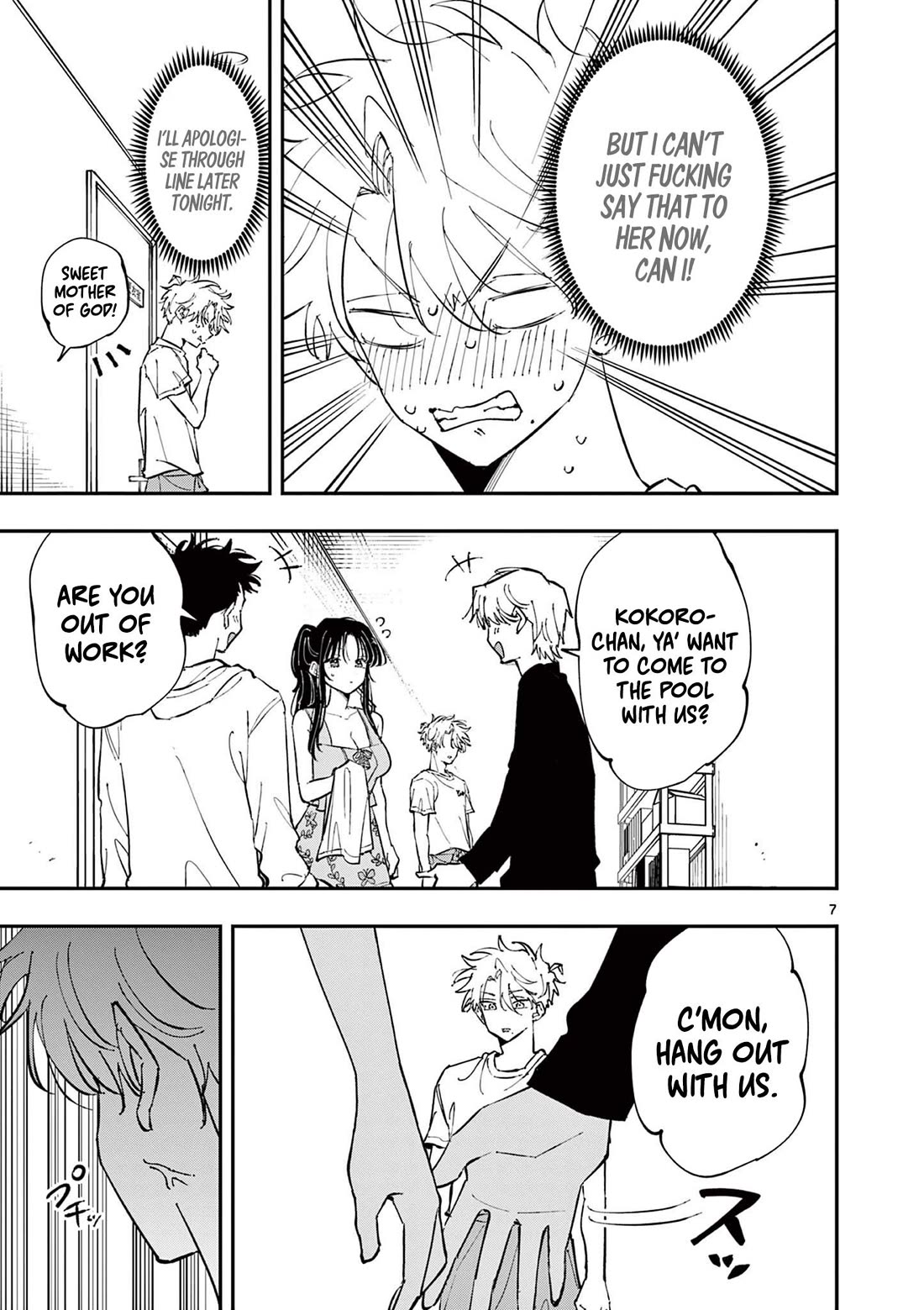 The Person Sitting Next to Me Looking at Me with Perverted Eyes Chapter 66 - Page 7