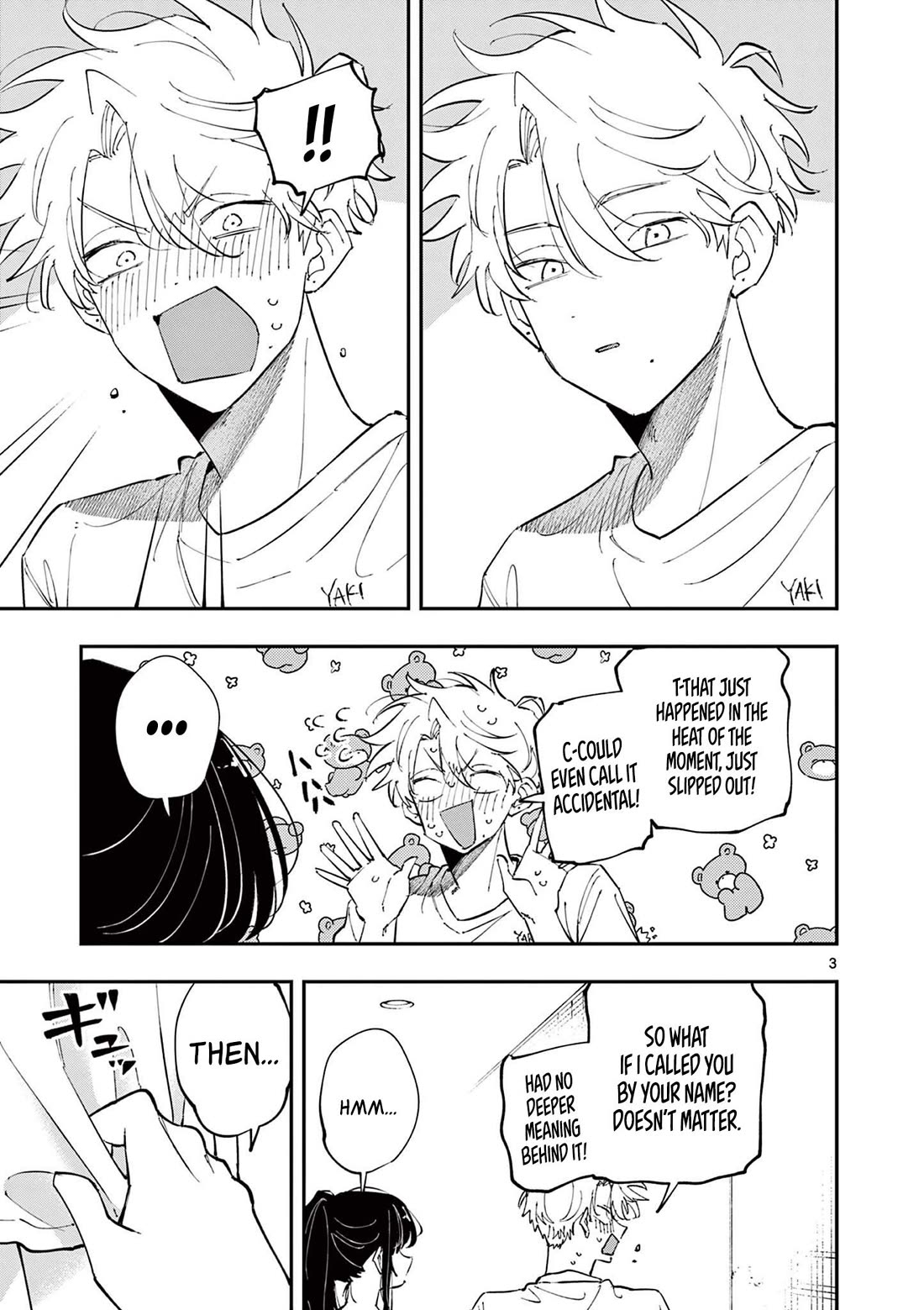 The Person Sitting Next to Me Looking at Me with Perverted Eyes Chapter 67 - Page 3