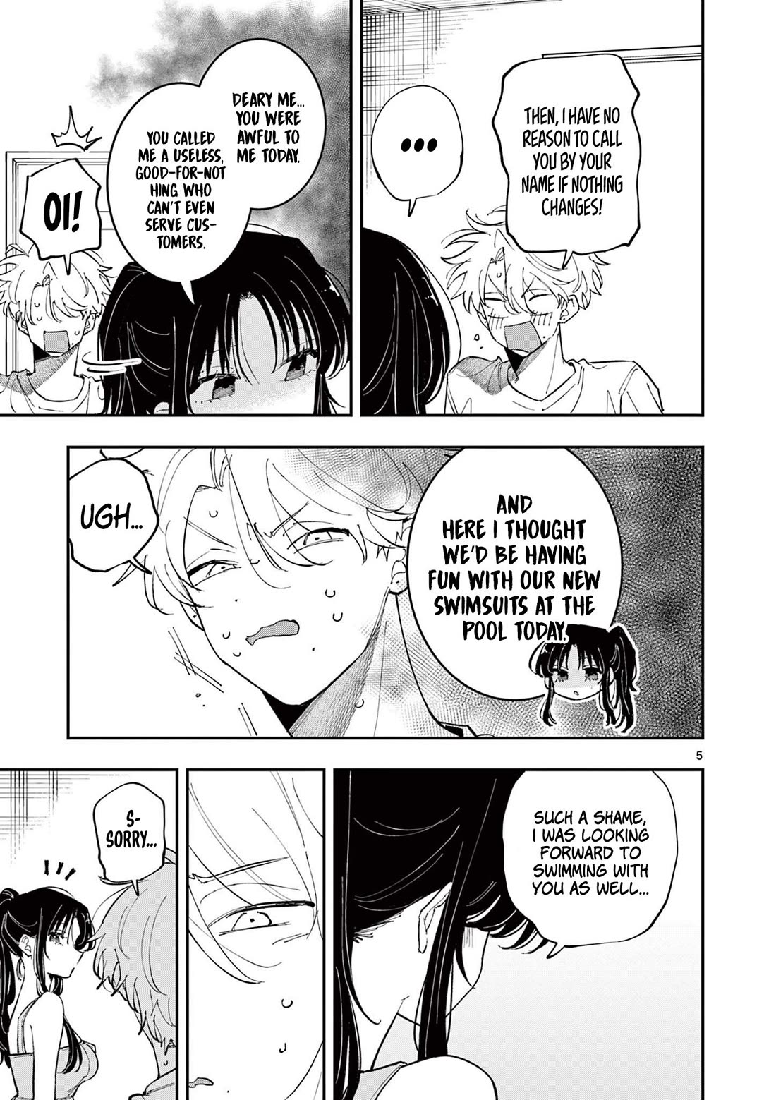 The Person Sitting Next to Me Looking at Me with Perverted Eyes Chapter 67 - Page 5