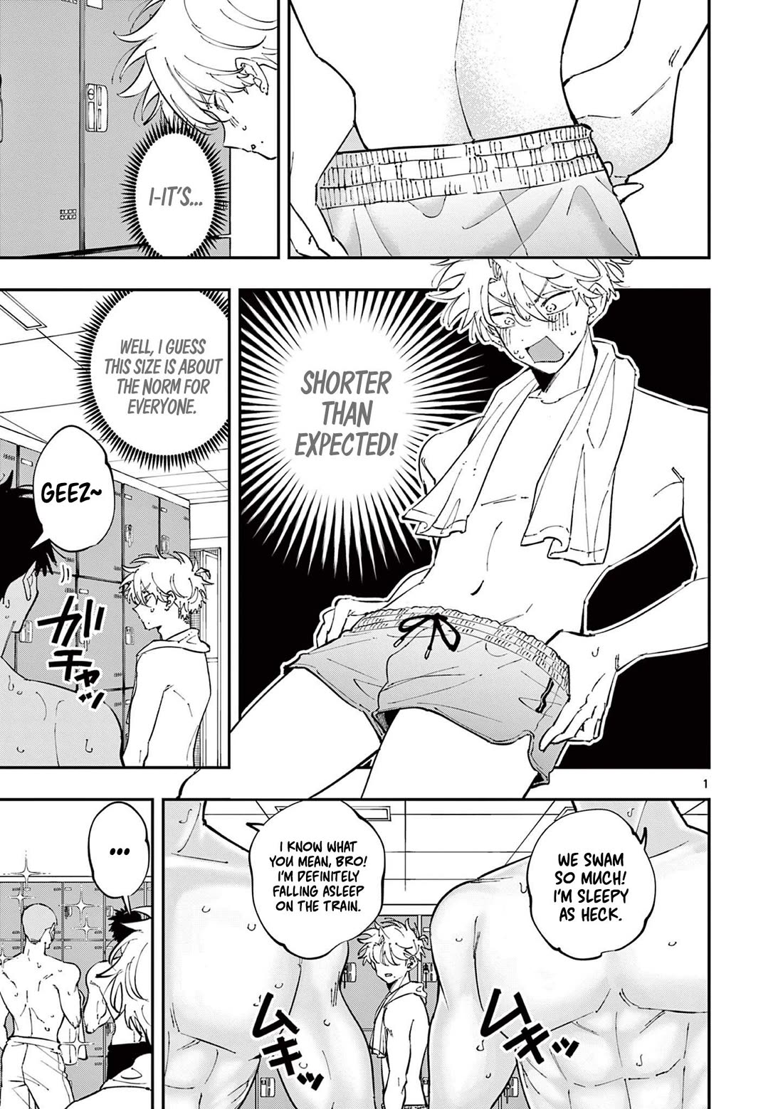 The Person Sitting Next to Me Looking at Me with Perverted Eyes Chapter 68 - Page 1