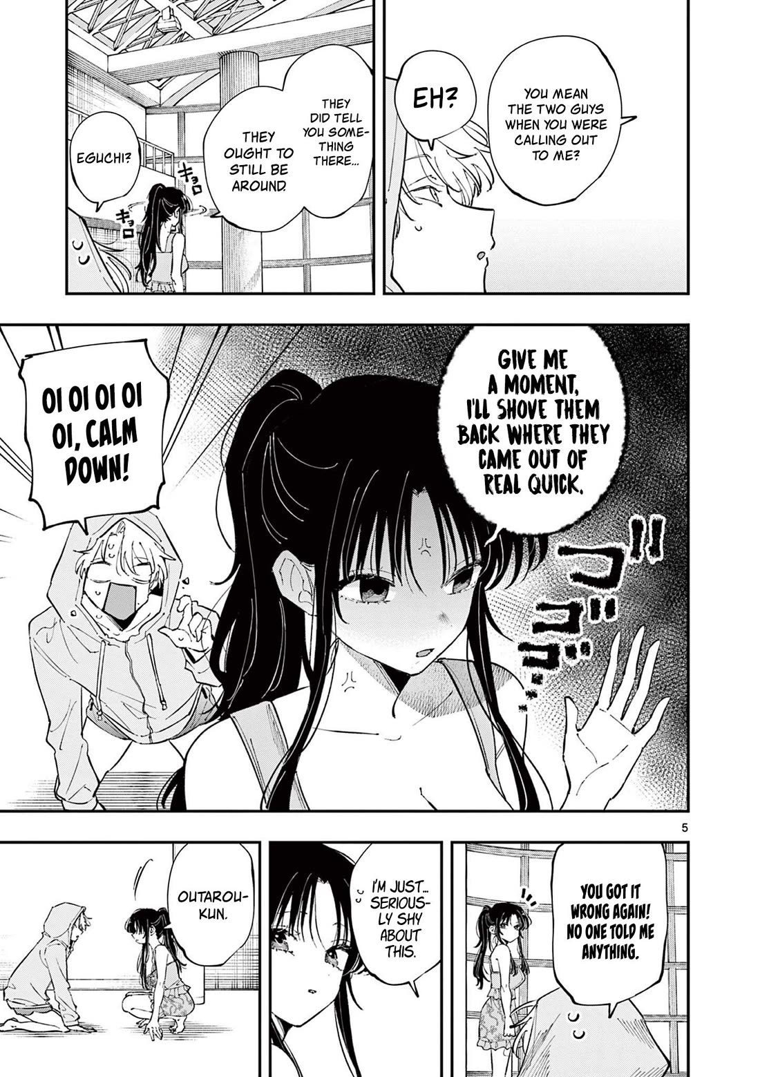 The Person Sitting Next to Me Looking at Me with Perverted Eyes Chapter 68 - Page 5