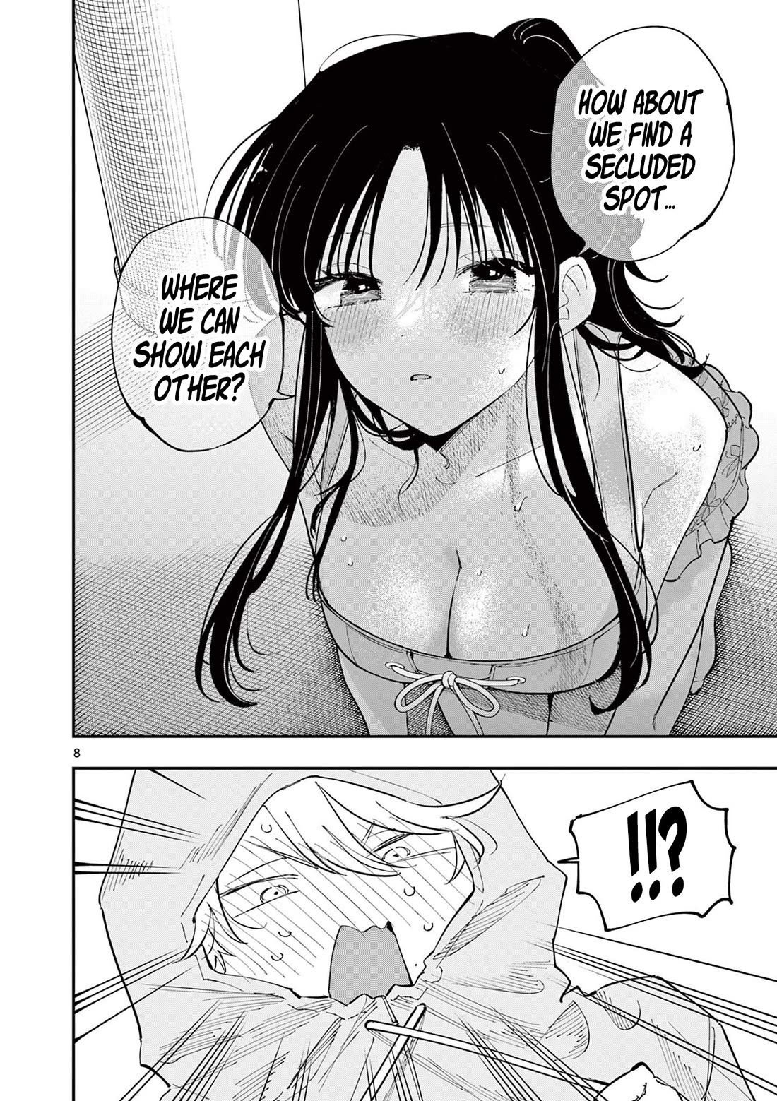 The Person Sitting Next to Me Looking at Me with Perverted Eyes Chapter 68 - Page 8