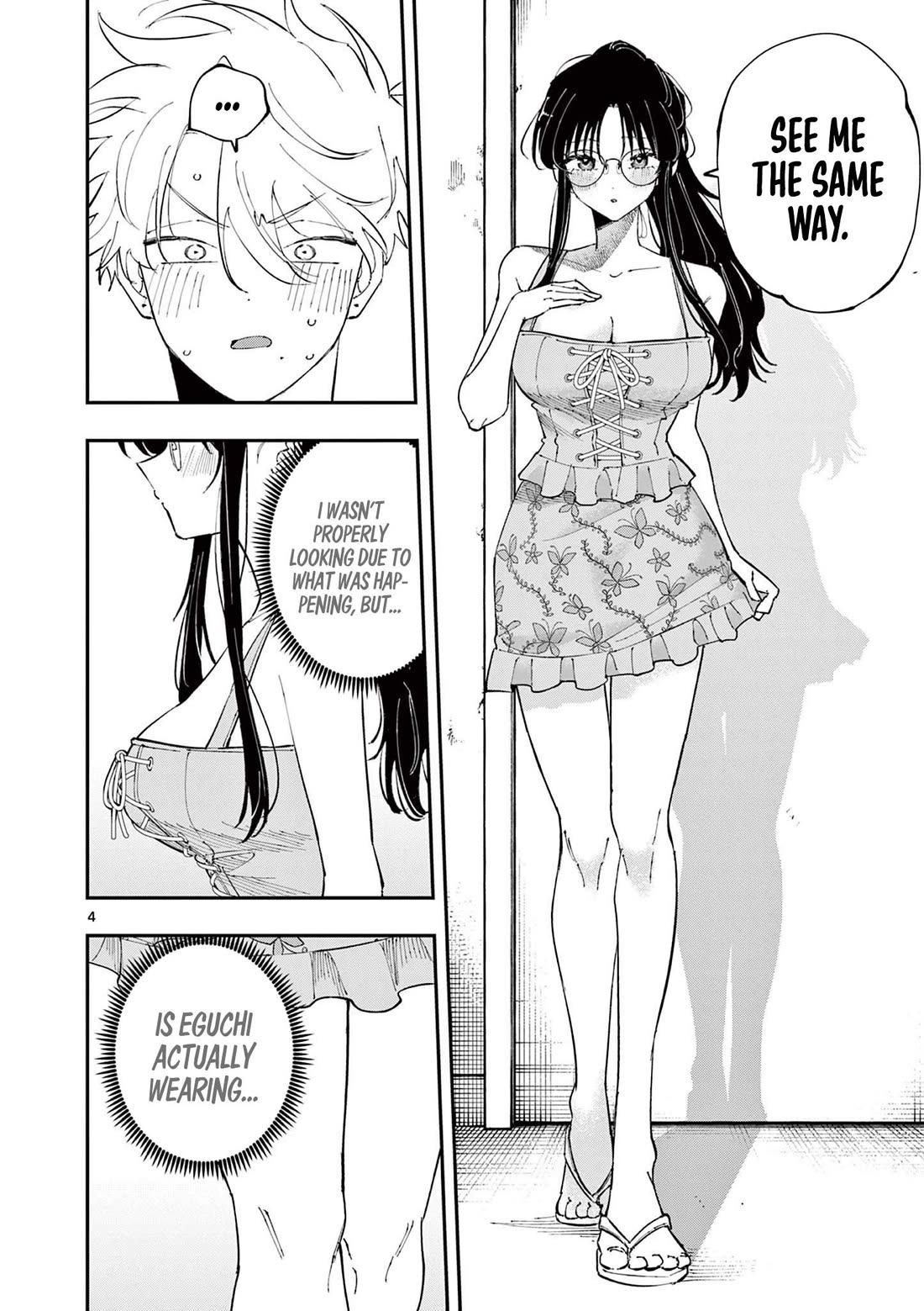 The Person Sitting Next to Me Looking at Me with Perverted Eyes Chapter 69 - Page 4