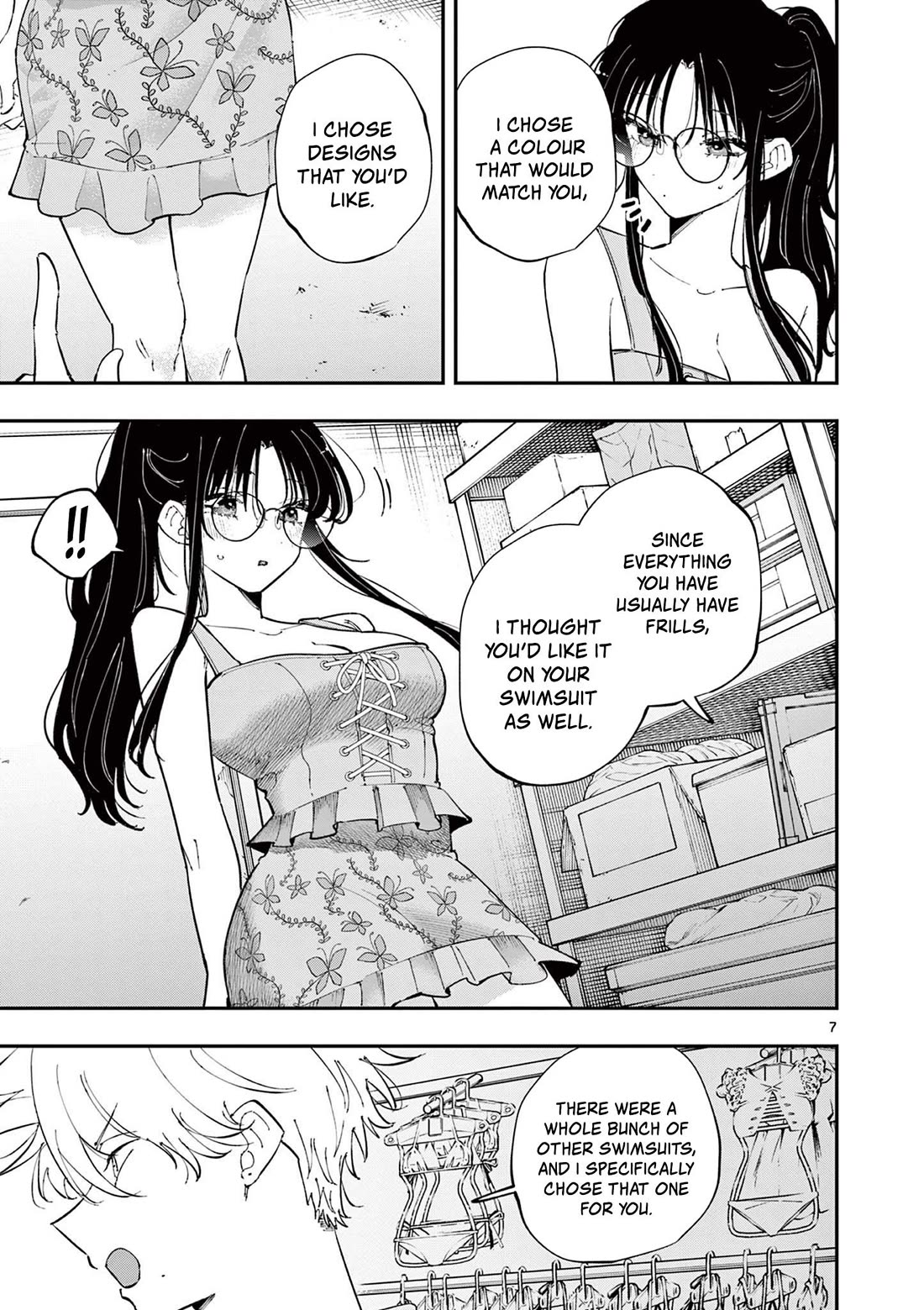 The Person Sitting Next to Me Looking at Me with Perverted Eyes Chapter 69 - Page 7