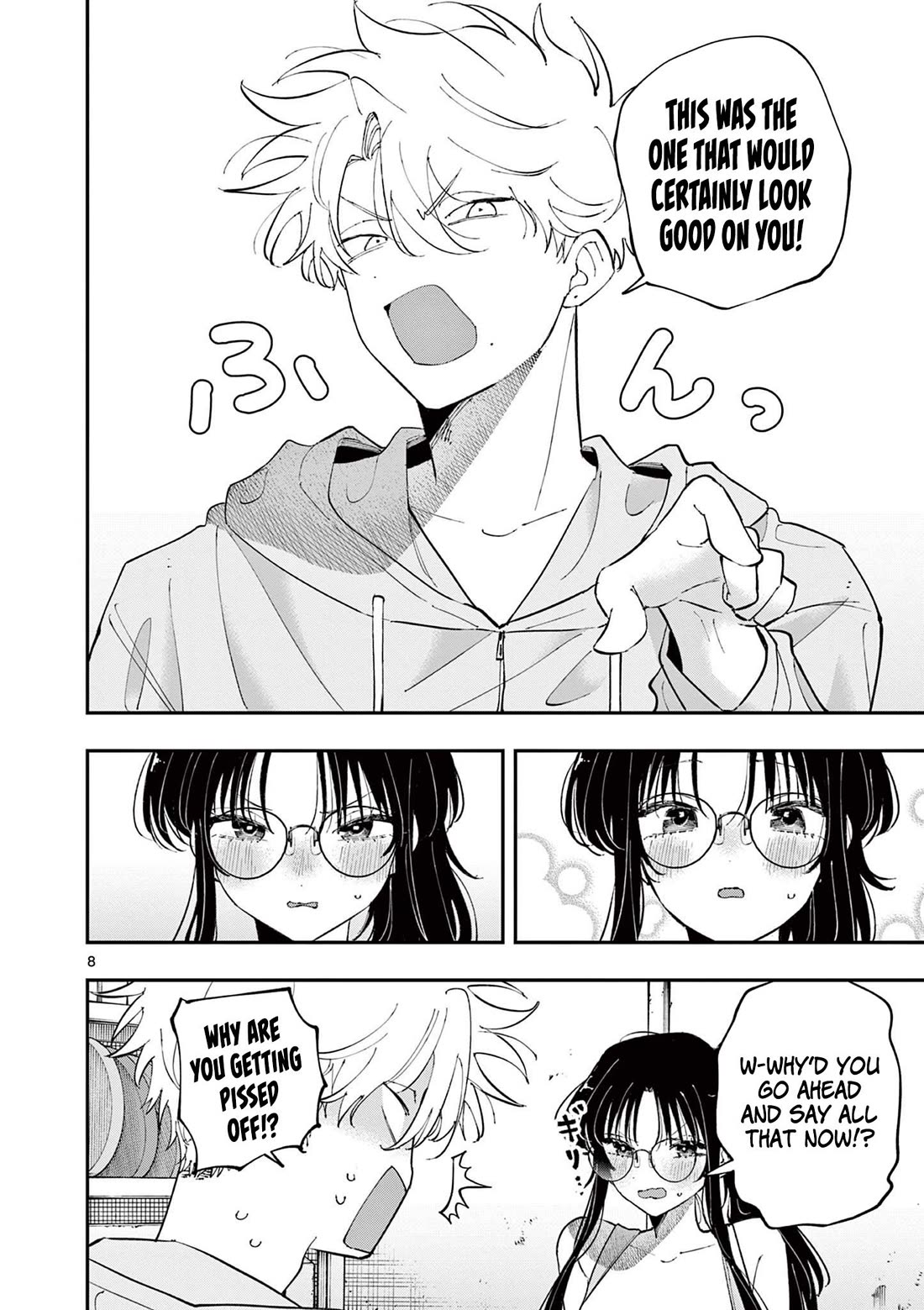 The Person Sitting Next to Me Looking at Me with Perverted Eyes Chapter 69 - Page 8