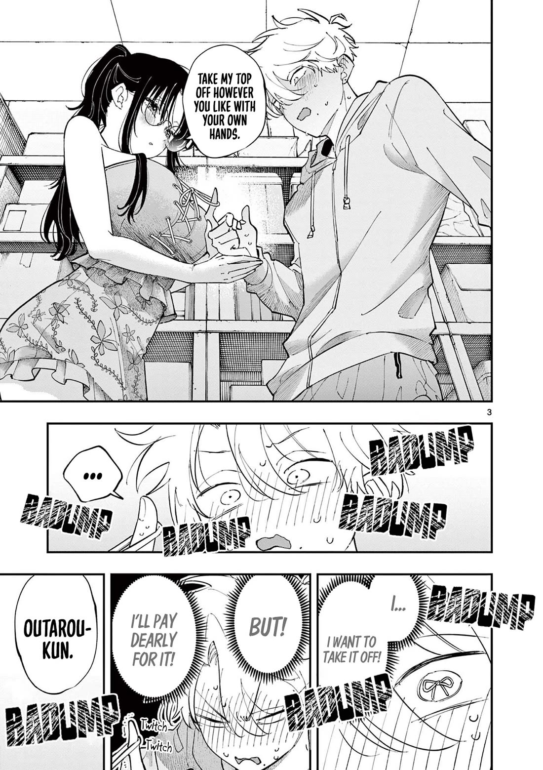 The Person Sitting Next to Me Looking at Me with Perverted Eyes Chapter 70 - Page 3