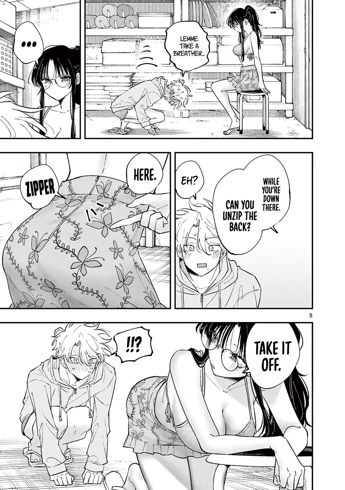 The Person Sitting Next to Me Looking at Me with Perverted Eyes Chapter 71 - Page 5