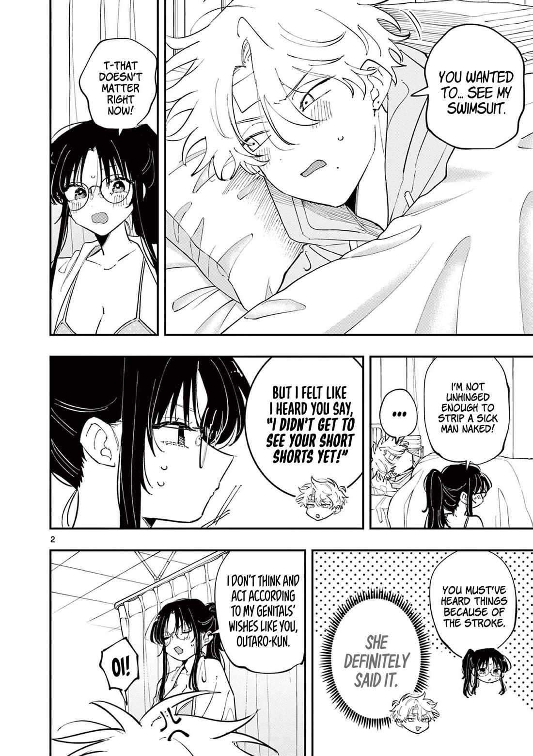 The Person Sitting Next to Me Looking at Me with Perverted Eyes Chapter 72 - Page 2