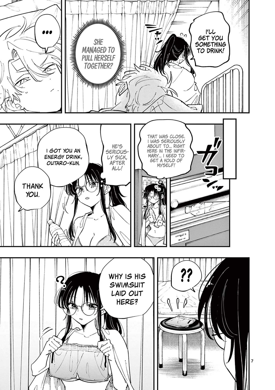 The Person Sitting Next to Me Looking at Me with Perverted Eyes Chapter 72 - Page 7