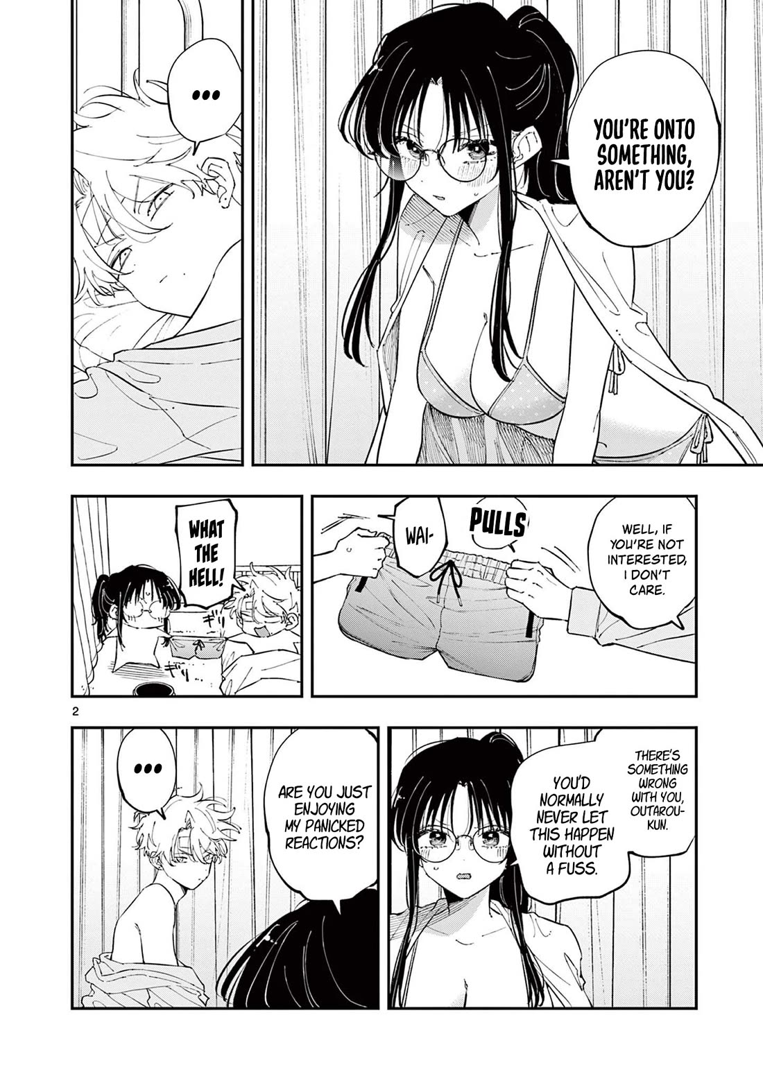 The Person Sitting Next to Me Looking at Me with Perverted Eyes Chapter 73 - Page 2