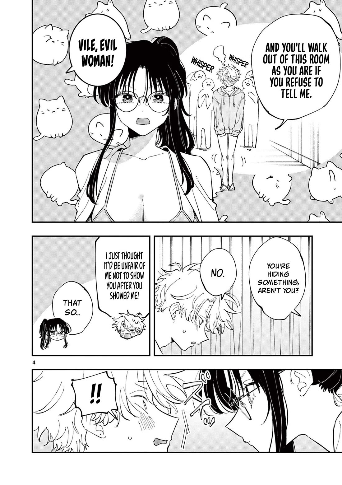 The Person Sitting Next to Me Looking at Me with Perverted Eyes Chapter 73 - Page 4
