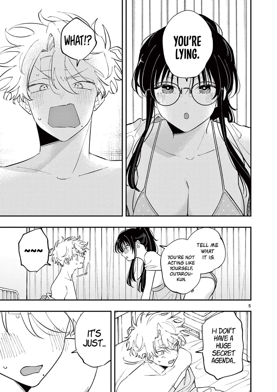 The Person Sitting Next to Me Looking at Me with Perverted Eyes Chapter 73 - Page 5