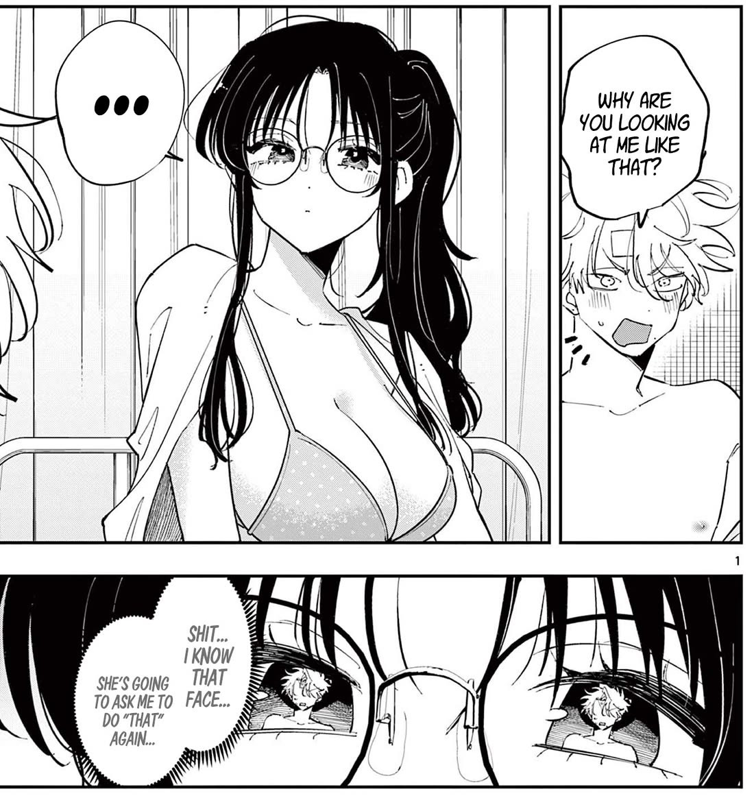 The Person Sitting Next to Me Looking at Me with Perverted Eyes Chapter 74 - Page 9
