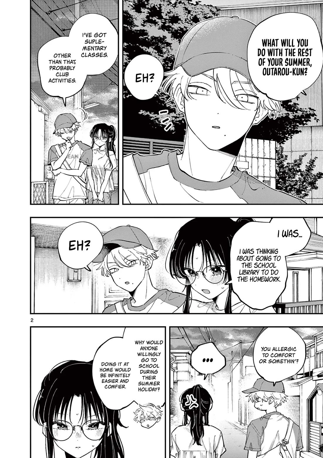 The Person Sitting Next to Me Looking at Me with Perverted Eyes Chapter 75 - Page 2