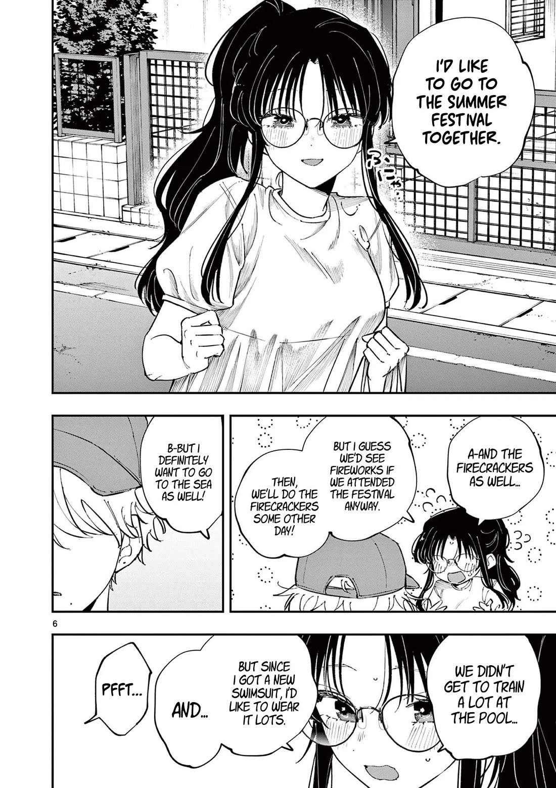 The Person Sitting Next to Me Looking at Me with Perverted Eyes Chapter 75 - Page 6