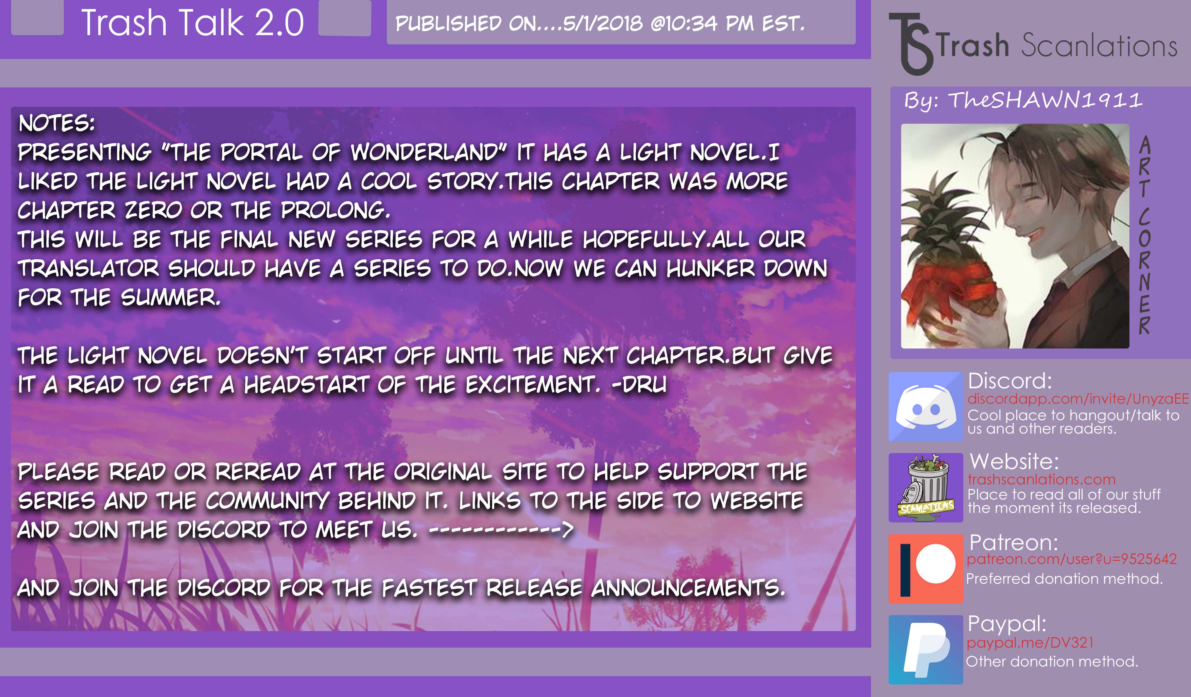 The Portal of Wonderland Chapter 0 - Page 15